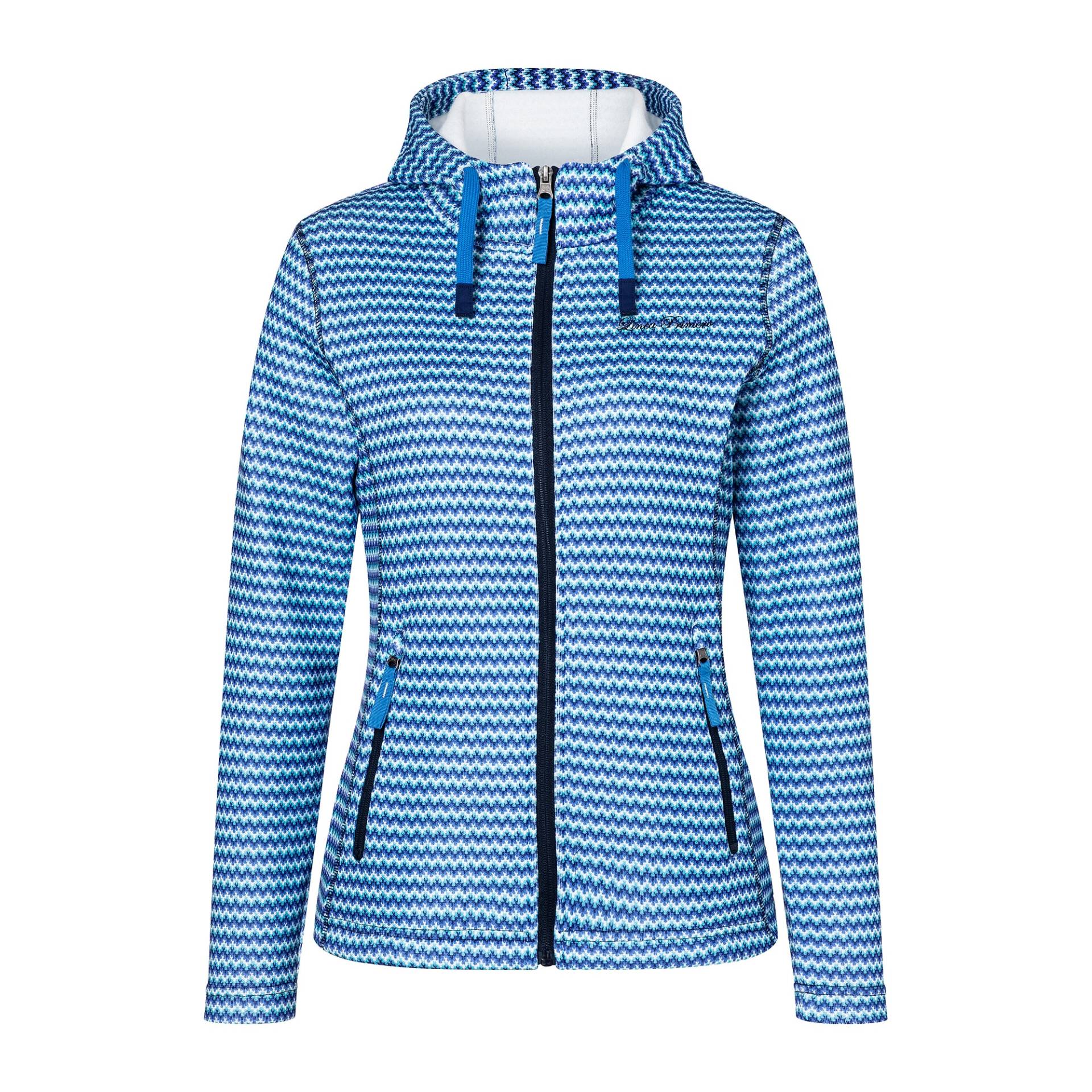 DEPROC Active Kapuzensweatjacke »MONICA MEADOWS Women«, in Strickoptik von DEPROC Active