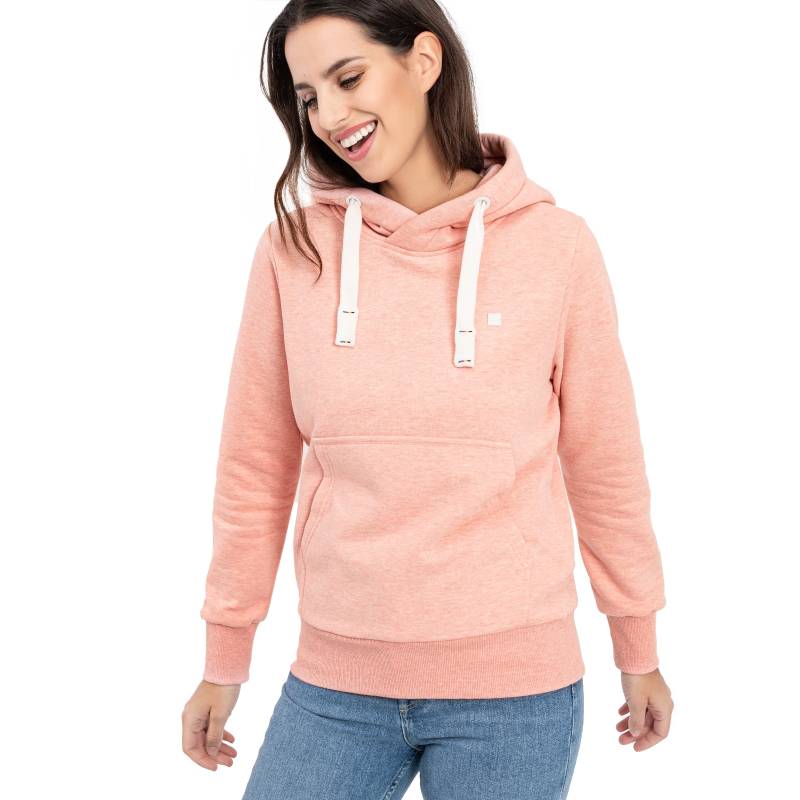 DEPROC Active Kapuzensweatshirt »HildaCMYK II WOMEN«, weiche Fleecejacke mit Kängurutasche von DEPROC Active