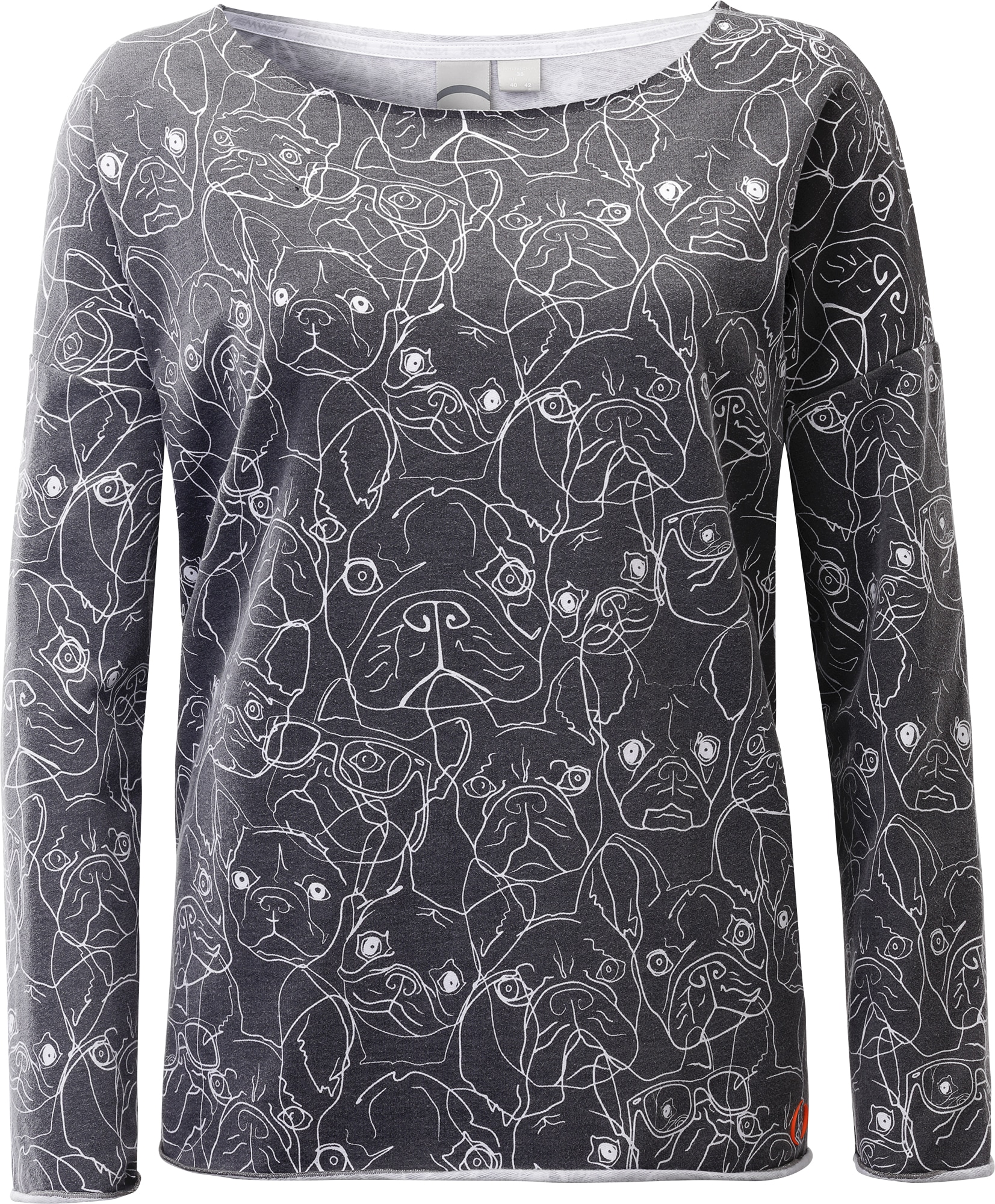 LPO Sweatshirt »SWEAT LUMDSEN WOMEN«, modischer Allover-Print von LPO