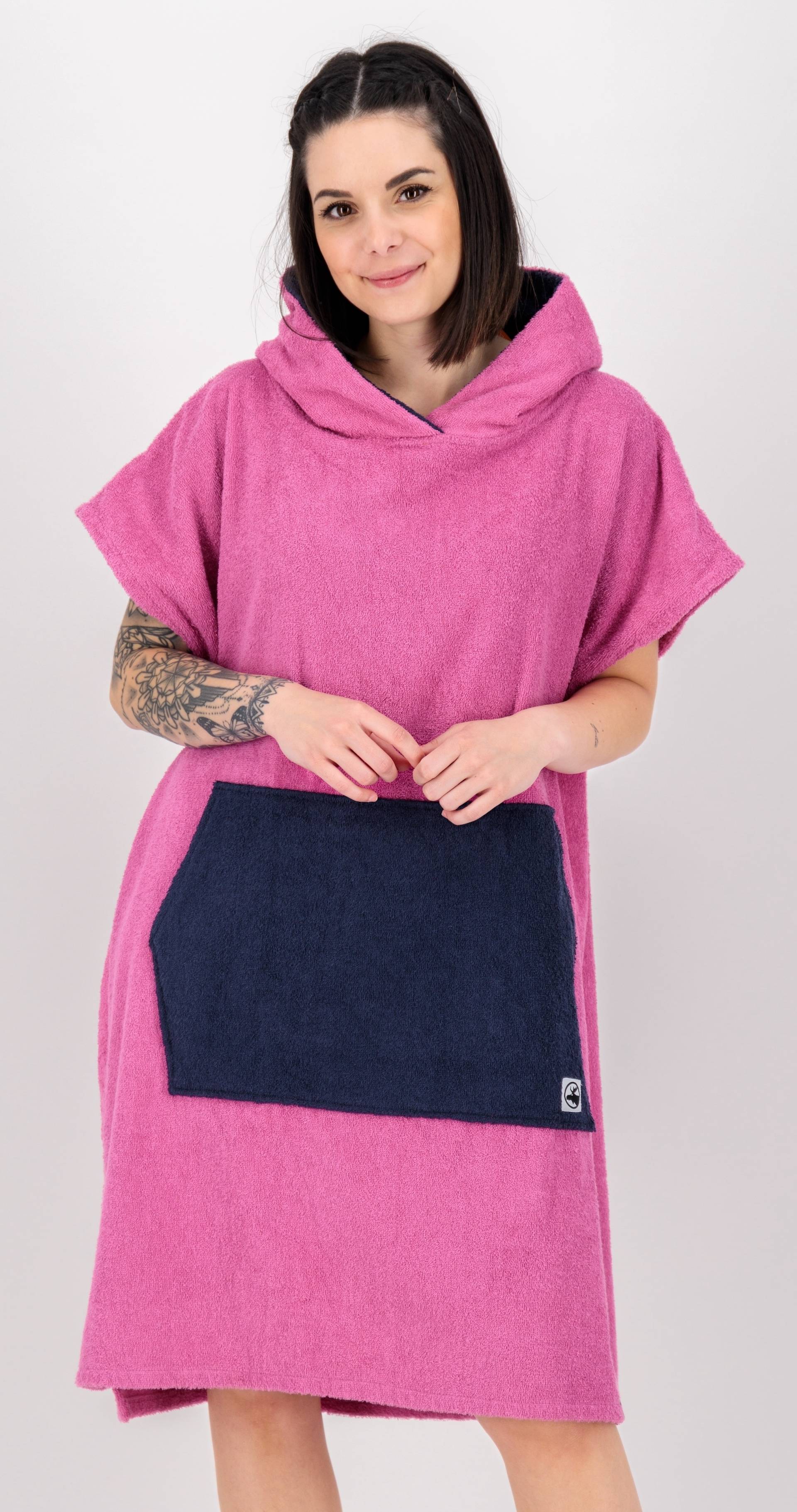 DEPROC Active Poncho »Badeponcho PARLEE BEACH«, Badeponcho mit grosser Kängurutasche und Innentasche von DEPROC Active