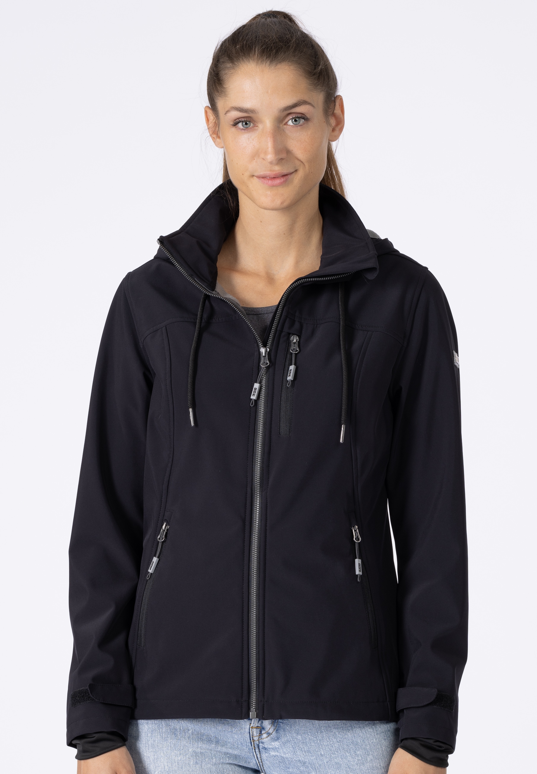 DEPROC Active Softshelljacke »DECORAH PEAK V WOMEN«, mit abnehmbarer Kapuze von DEPROC Active