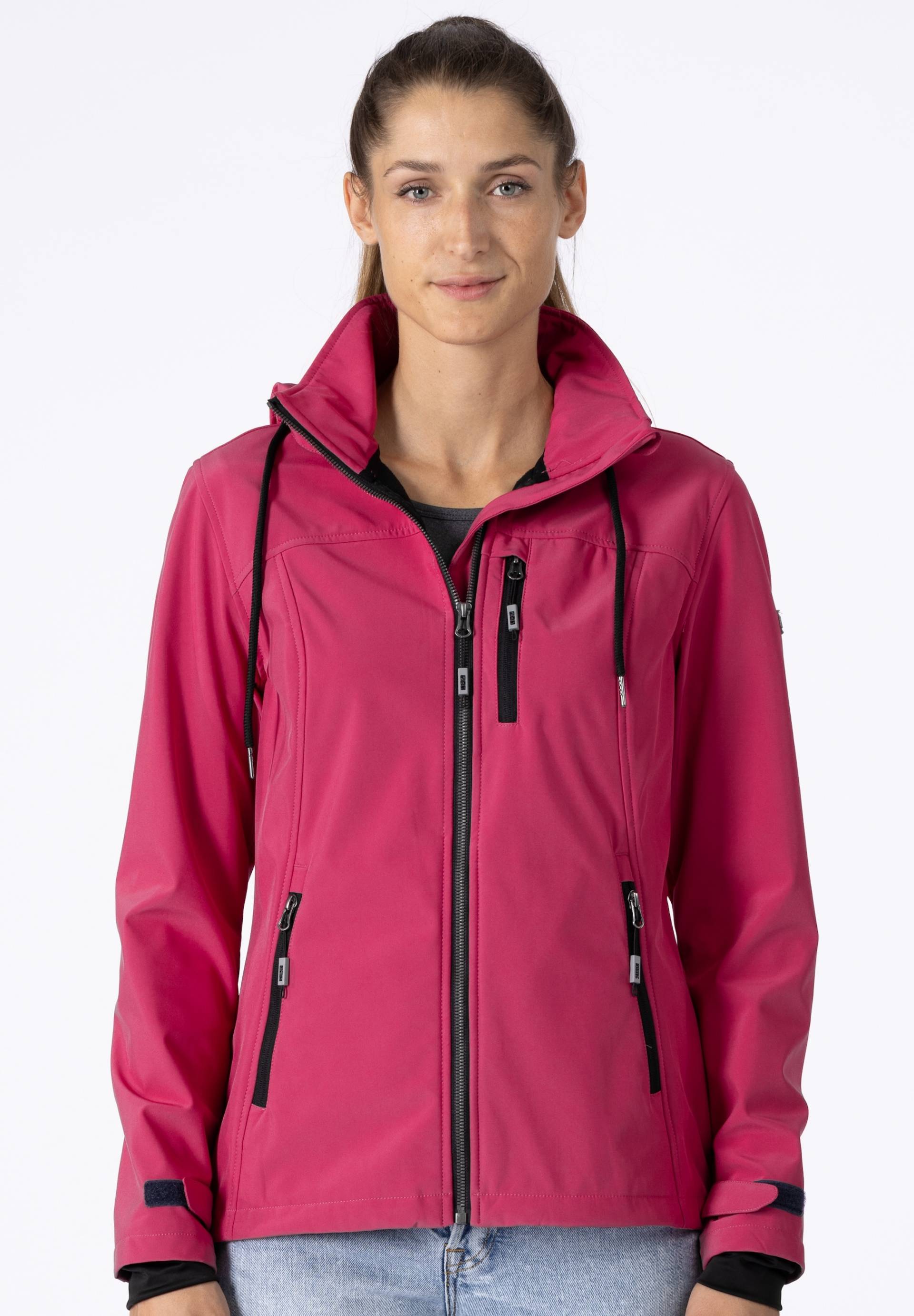 DEPROC Active Softshelljacke »DECORAH PEAK V WOMEN«, mit abnehmbarer Kapuze von DEPROC Active