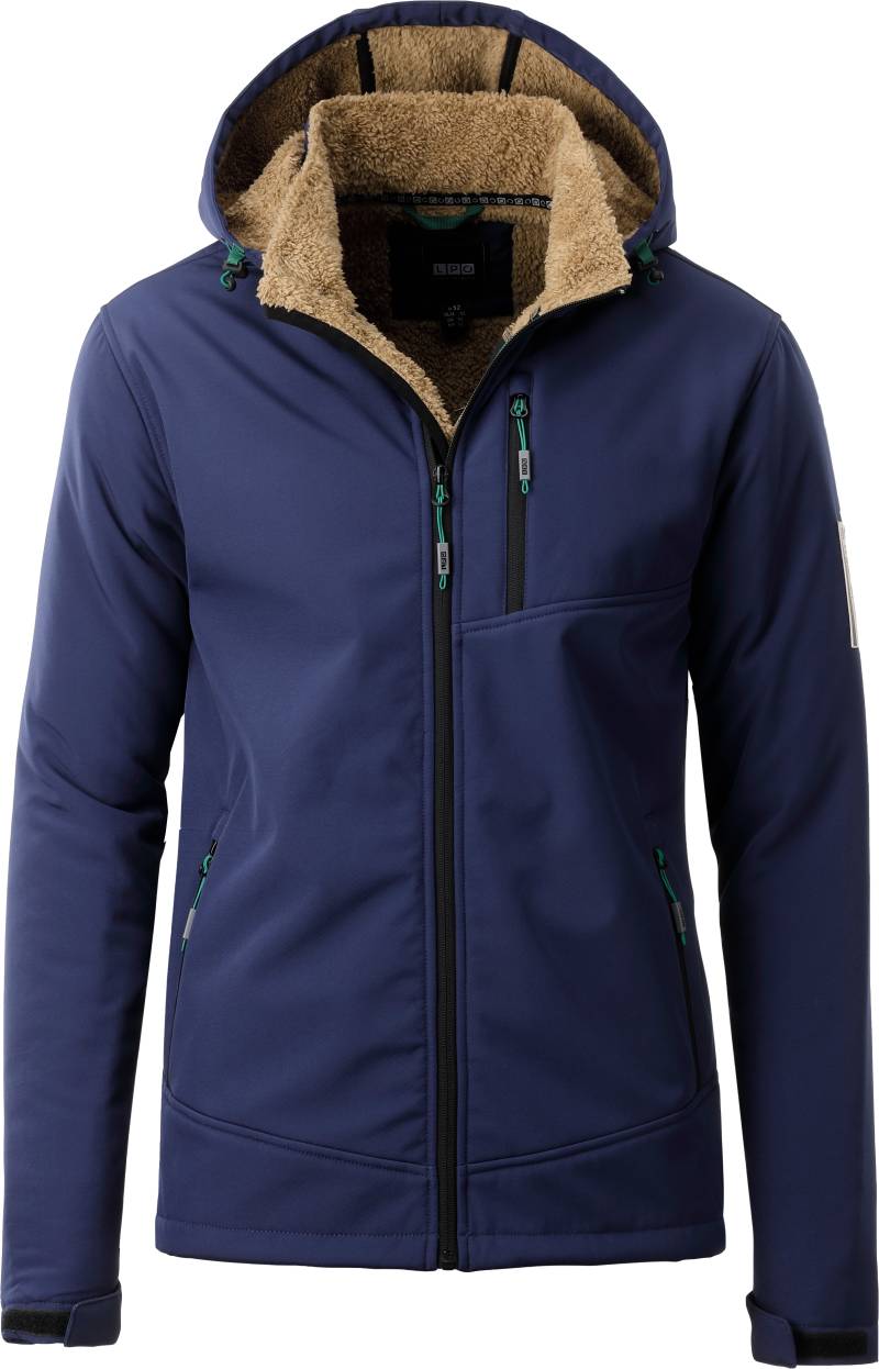 LPO Softshelljacke »DEXTER PEAK III MEN«, mit abnehmbarer Kapuze von LPO