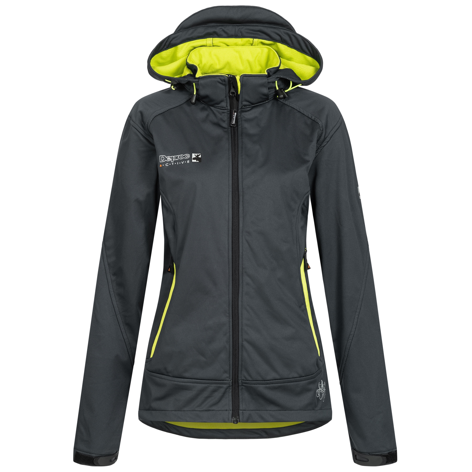 DEPROC Active Softshelljacke »Downton Peak WOMEN«, auch in Grossen Grössen erhältlich von DEPROC Active