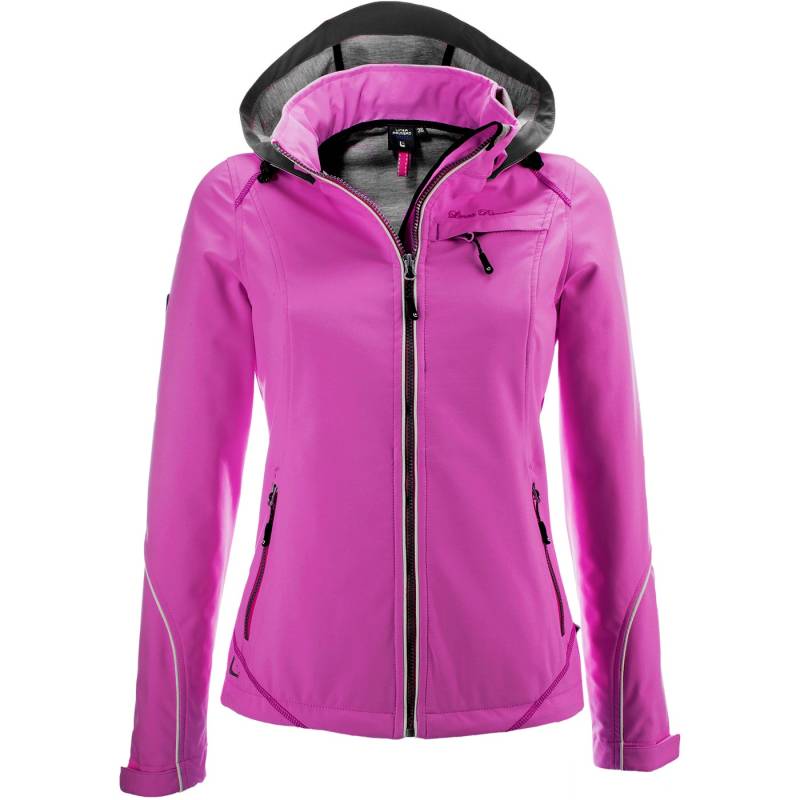 DEPROC Active Softshelljacke »MECATINA PEAK WOMEN«, mit abnehmbarer Kapuze von DEPROC Active