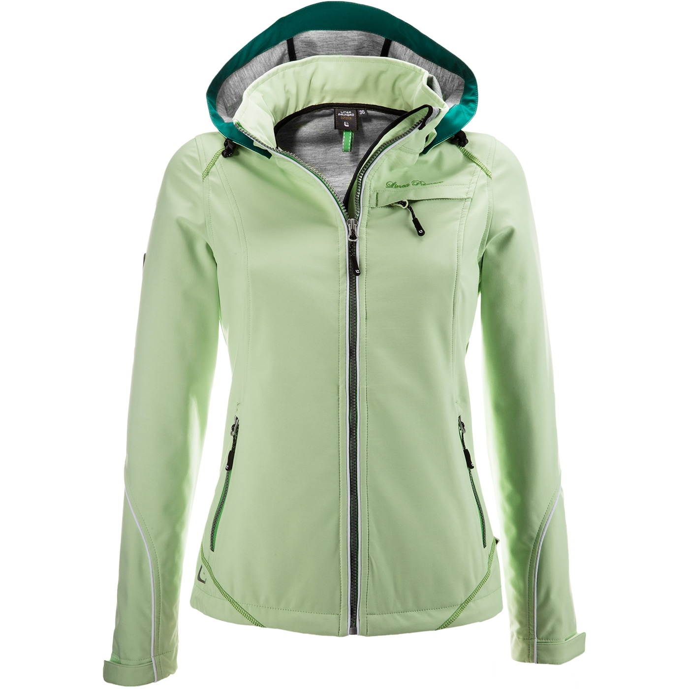 DEPROC Active Softshelljacke »MECATINA PEAK WOMEN«, mit abnehmbarer Kapuze von DEPROC Active