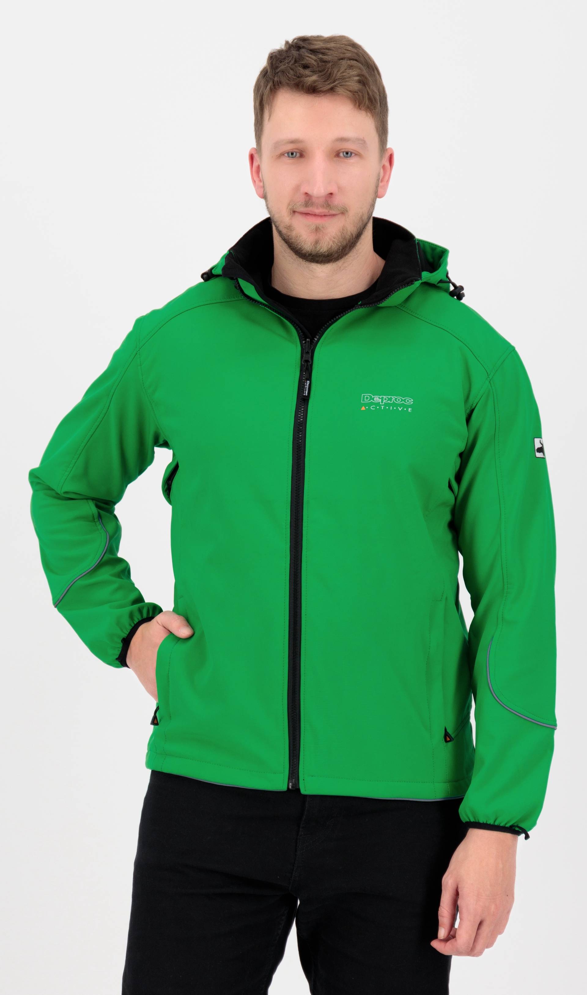 DEPROC Active Softshelljacke »NIGEL PEAK Men«, auch in Grossen Grössen erhältlich von DEPROC Active