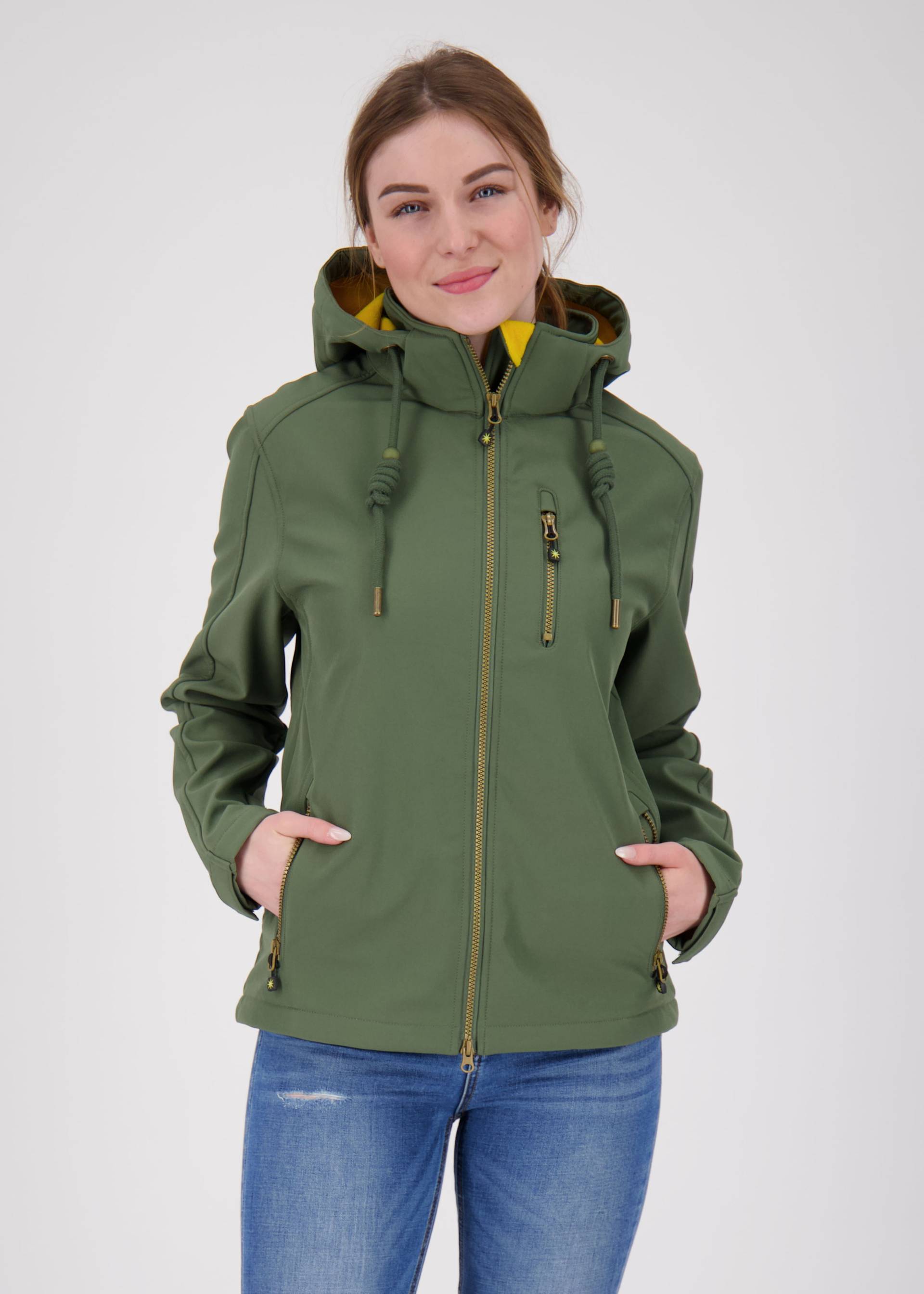 DEPROC Active Softshelljacke »PEAK CREEK WOMEN«, mit abnehmbarer Kapuze von DEPROC Active