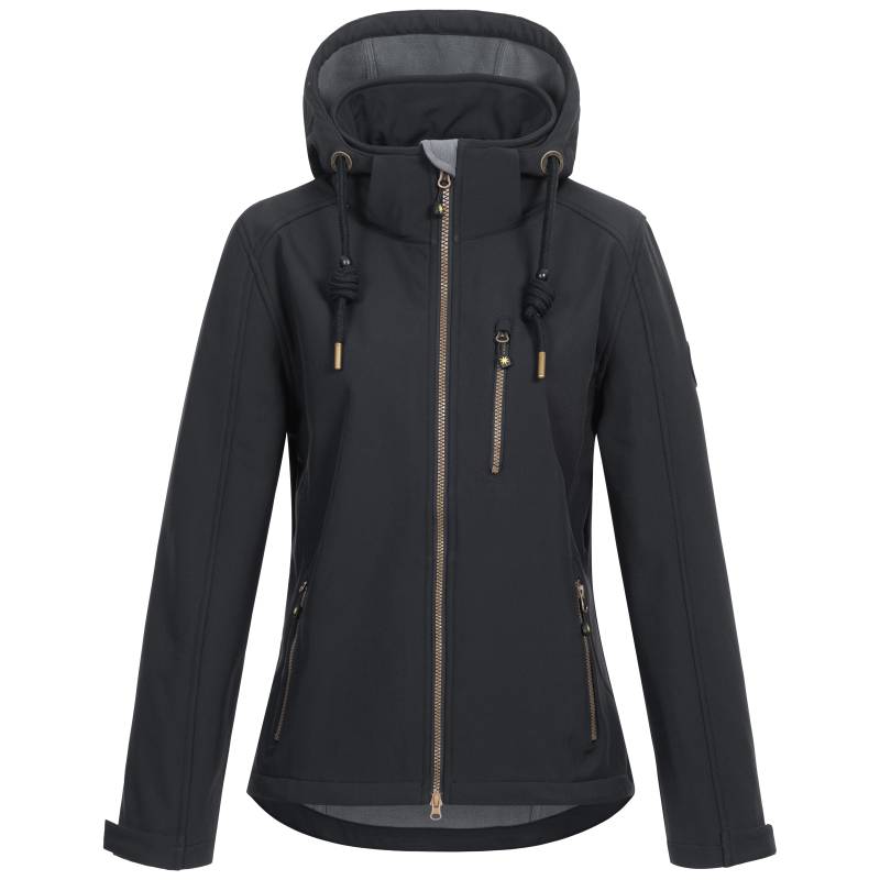 DEPROC Active Softshelljacke »PEAK CREEK WOMEN«, mit abnehmbarer Kapuze von DEPROC Active