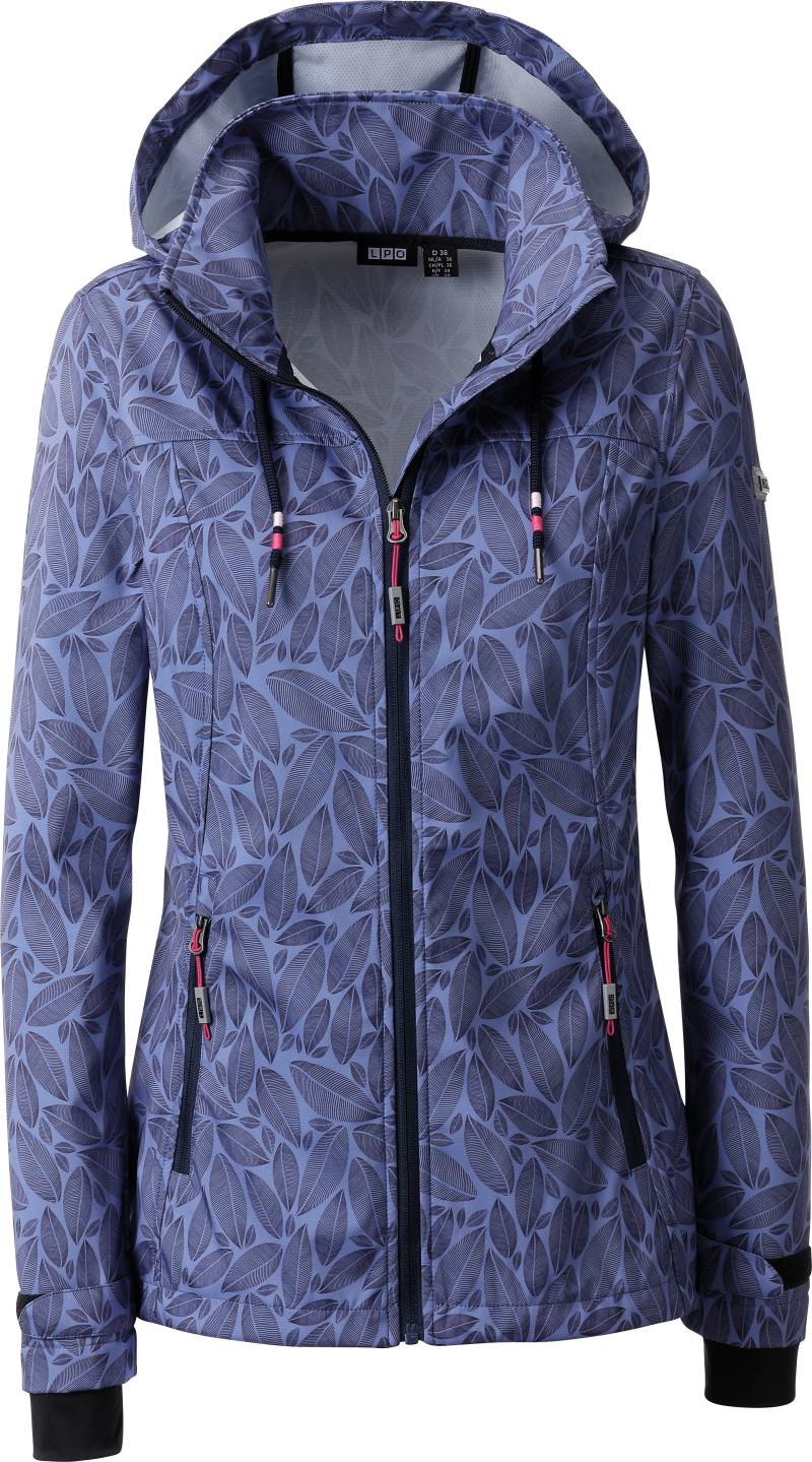 DEPROC Active Softshelljacke »SHELBY PEAK XV WOMEN«, mit abnehmbarer Kapuze von DEPROC Active