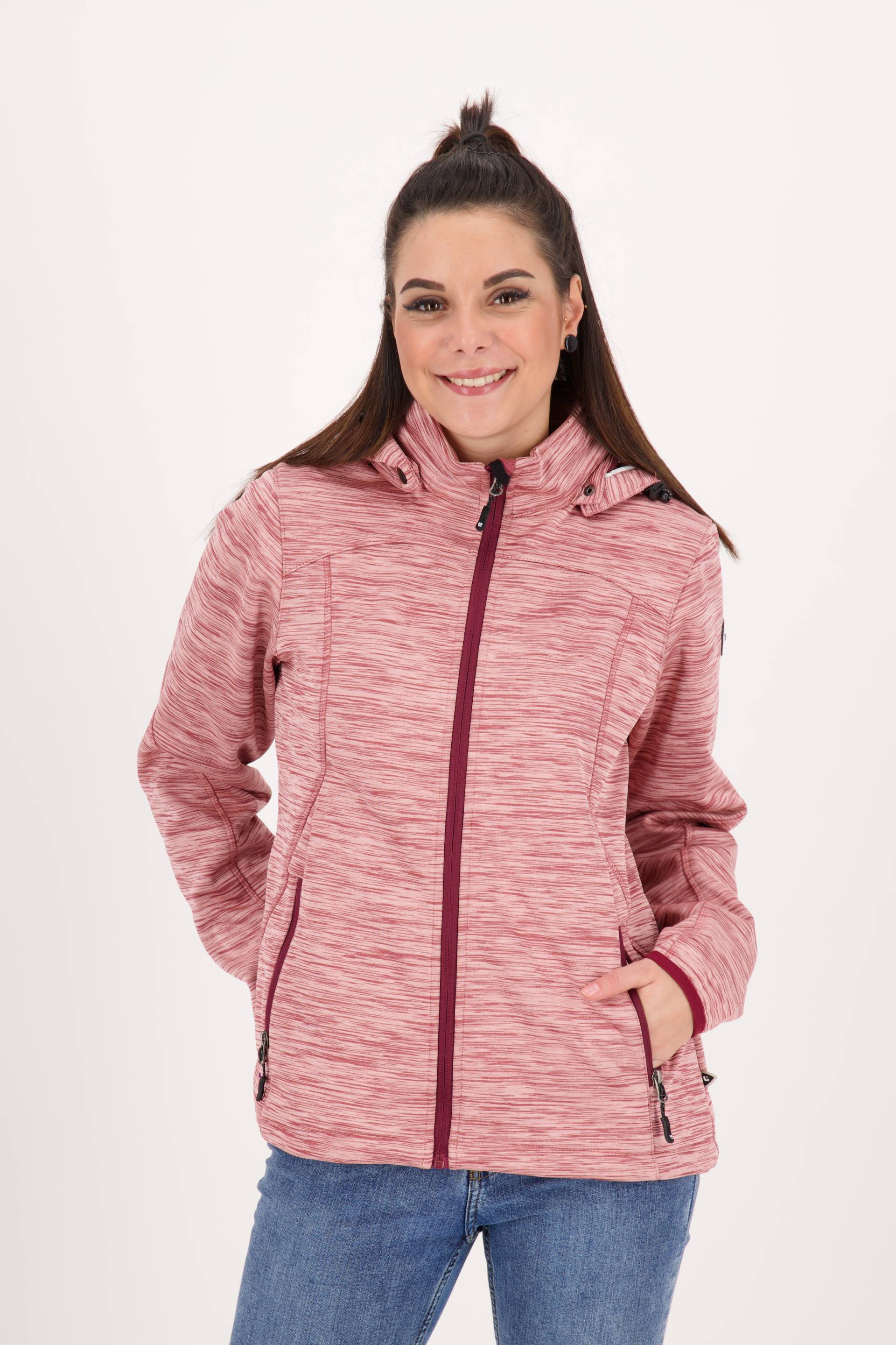 DEPROC Active Softshelljacke »SISTERS PEAK II«, mit abnehmbarer Kapuze von DEPROC Active