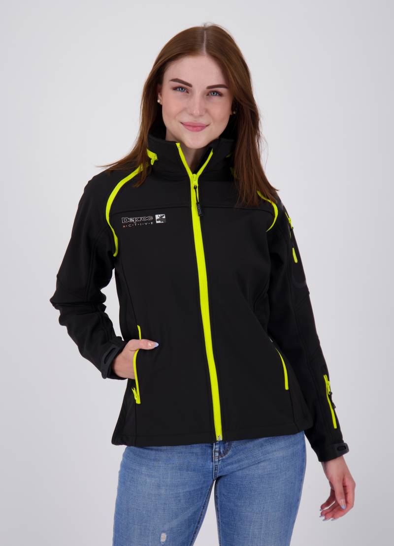 DEPROC Active Softshelljacke »STANLEY PEAK WOMEN«, abtrennbare Ärmel von DEPROC Active