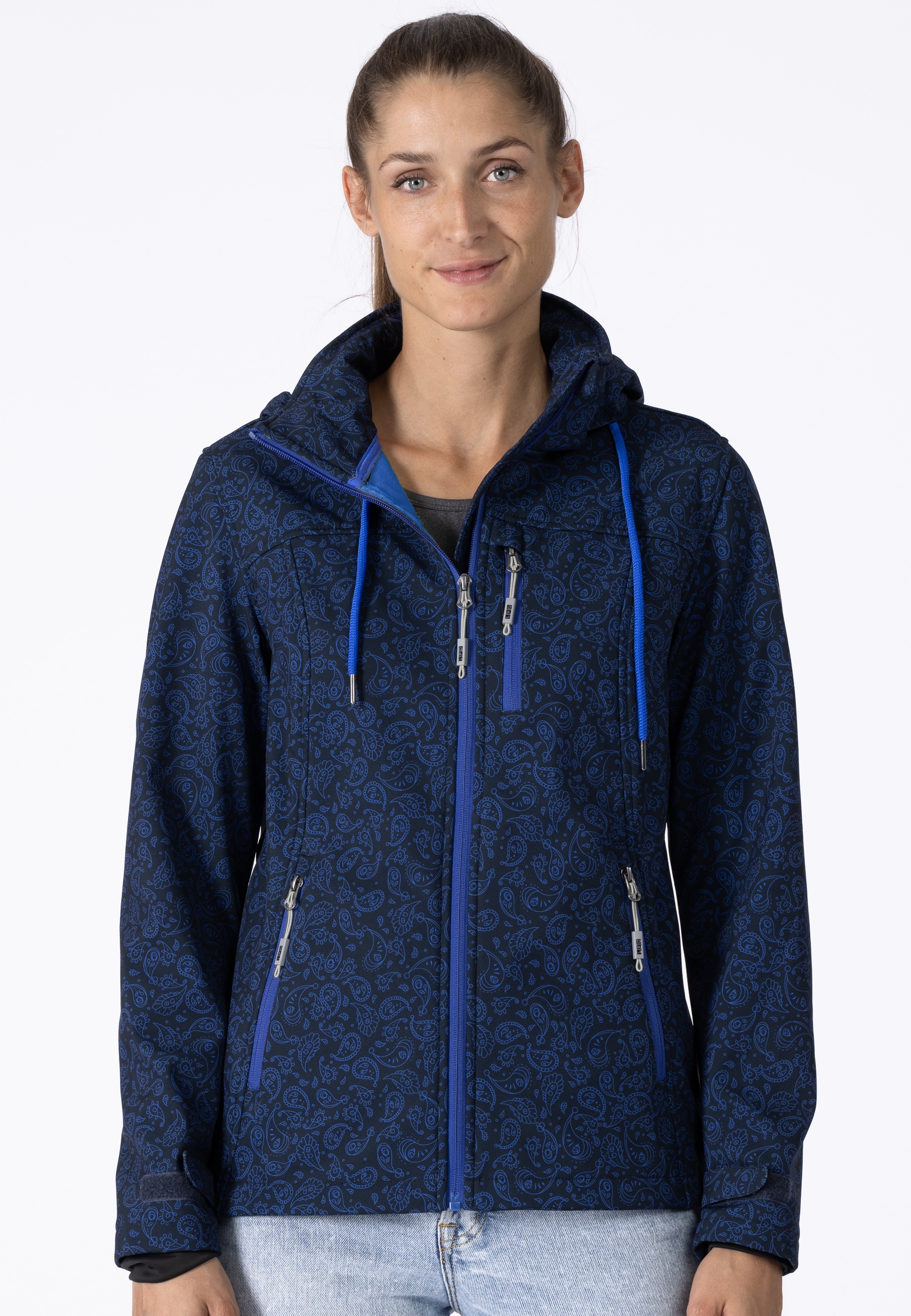 DEPROC Active Softshelljacke »SUN PEAK II WOMEN«, mit abnehmbarer Kapuze von DEPROC Active