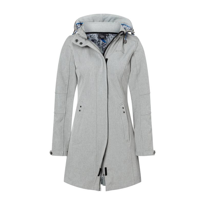 DEPROC Active Softshellparka »SANSON PEAK WOMEN«, Softshellparka in edler Leinenoptik von DEPROC Active