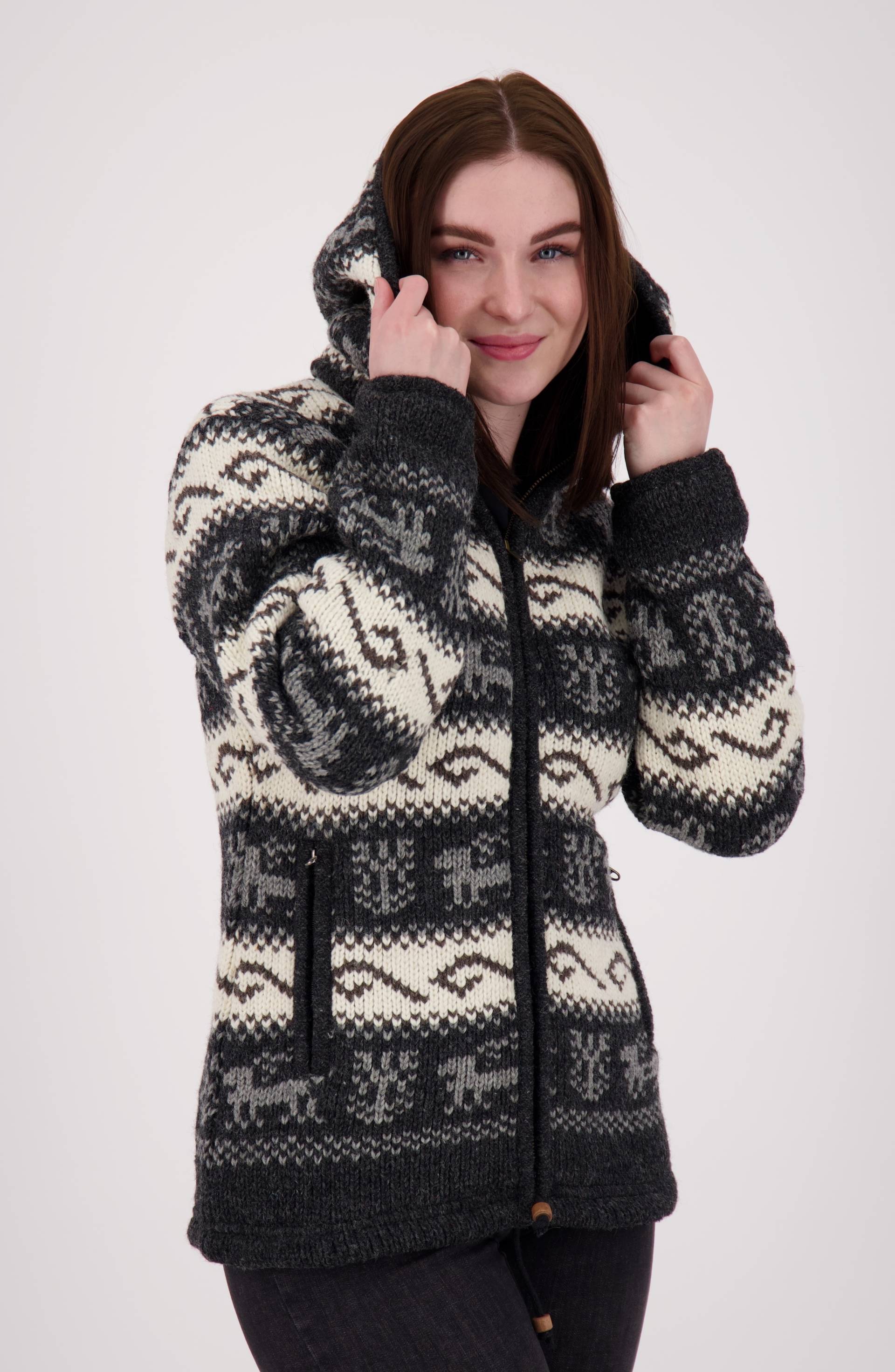 DEPROC Active Strickfleecejacke »ANNAPURNA«, mit Kapuze und weichem Fleece gefüttert DEPROC Active Strickfleecejacke »ANNAPURNA«, mit Kapuze und weichem Fleece gefüttert von DEPROC Active