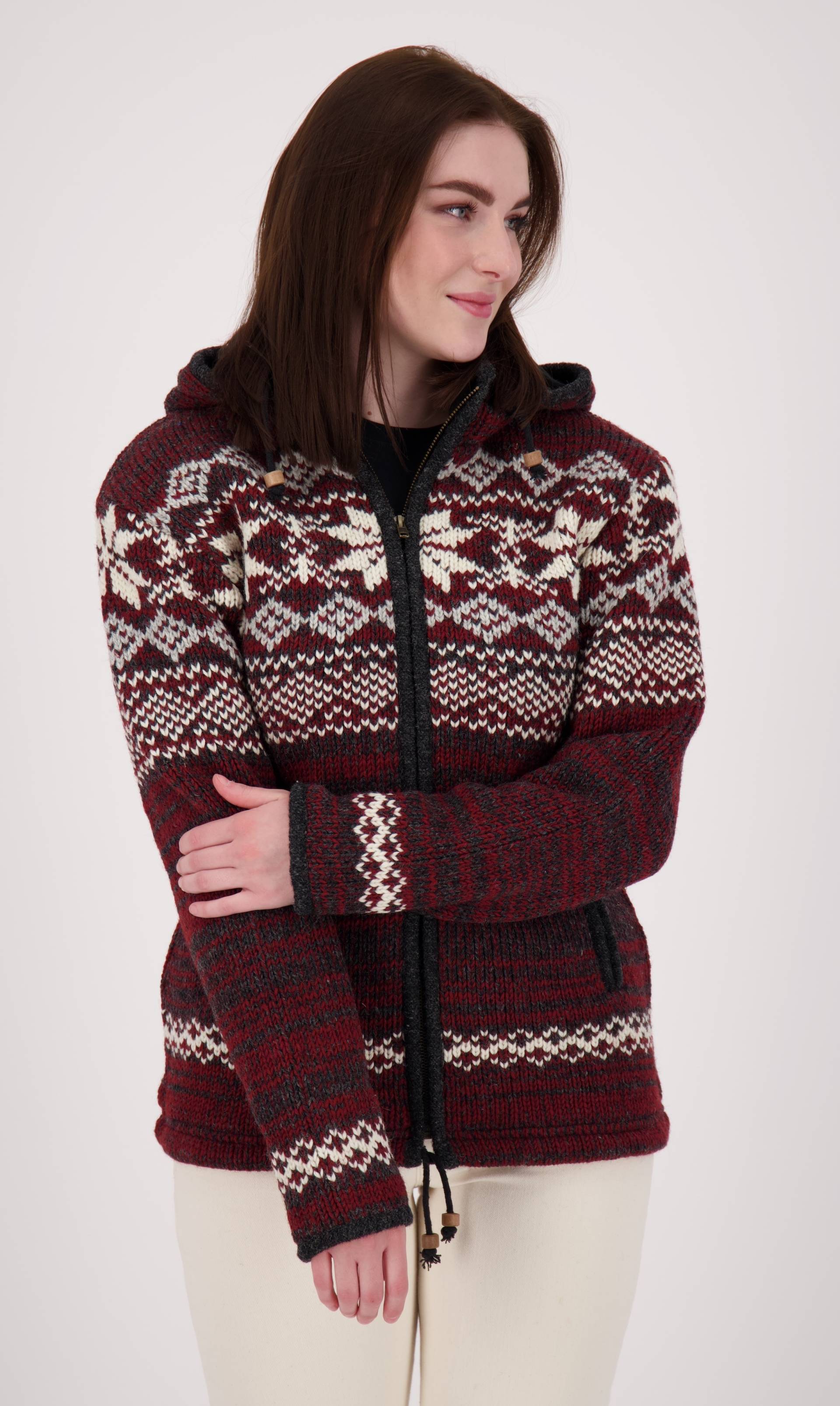 DEPROC Active Strickfleecejacke »ANNAPURNA«, mit Kapuze und weichem Fleece gefüttert DEPROC Active Strickfleecejacke »ANNAPURNA«, mit Kapuze und weichem Fleece gefüttert von DEPROC Active