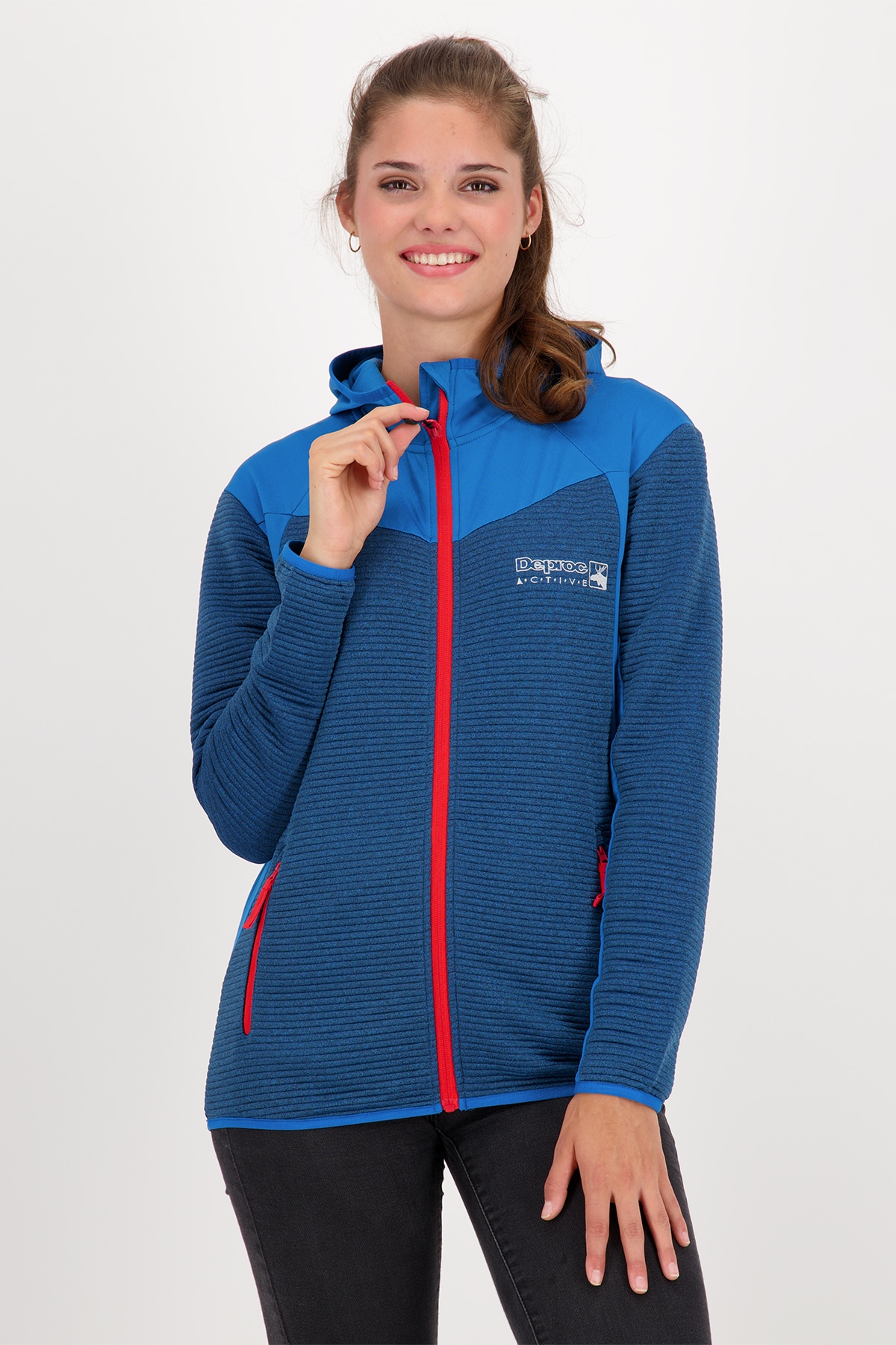 DEPROC Active Strickfleecejacke »ELM WOMEN«, auch in Grossen Grössen erhältlich DEPROC Active Strickfleecejacke »ELM WOMEN«, auch in Grossen Grössen erhältlich von DEPROC Active