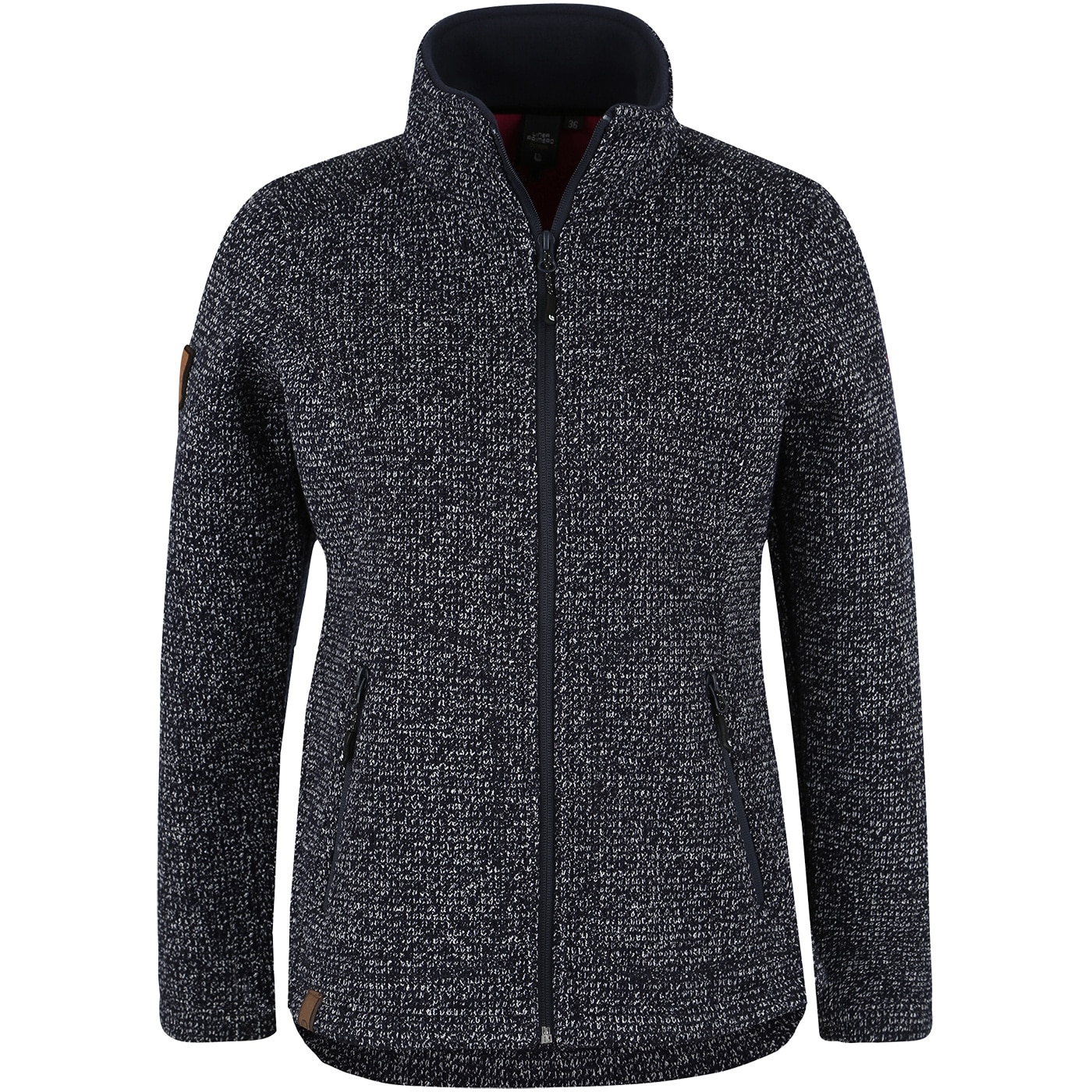 DEPROC Active Strickfleecejacke »KITTOBE LAKE WOMEN«, Kontrastreissverschluss DEPROC Active Strickfleecejacke »KITTOBE LAKE WOMEN«, Kontrastreissverschluss von DEPROC Active