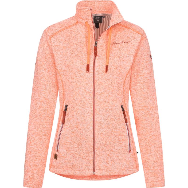 DEPROC Active Strickfleecejacke »LUVERNE WOMEN«, Kontrastreissverschluss von DEPROC Active