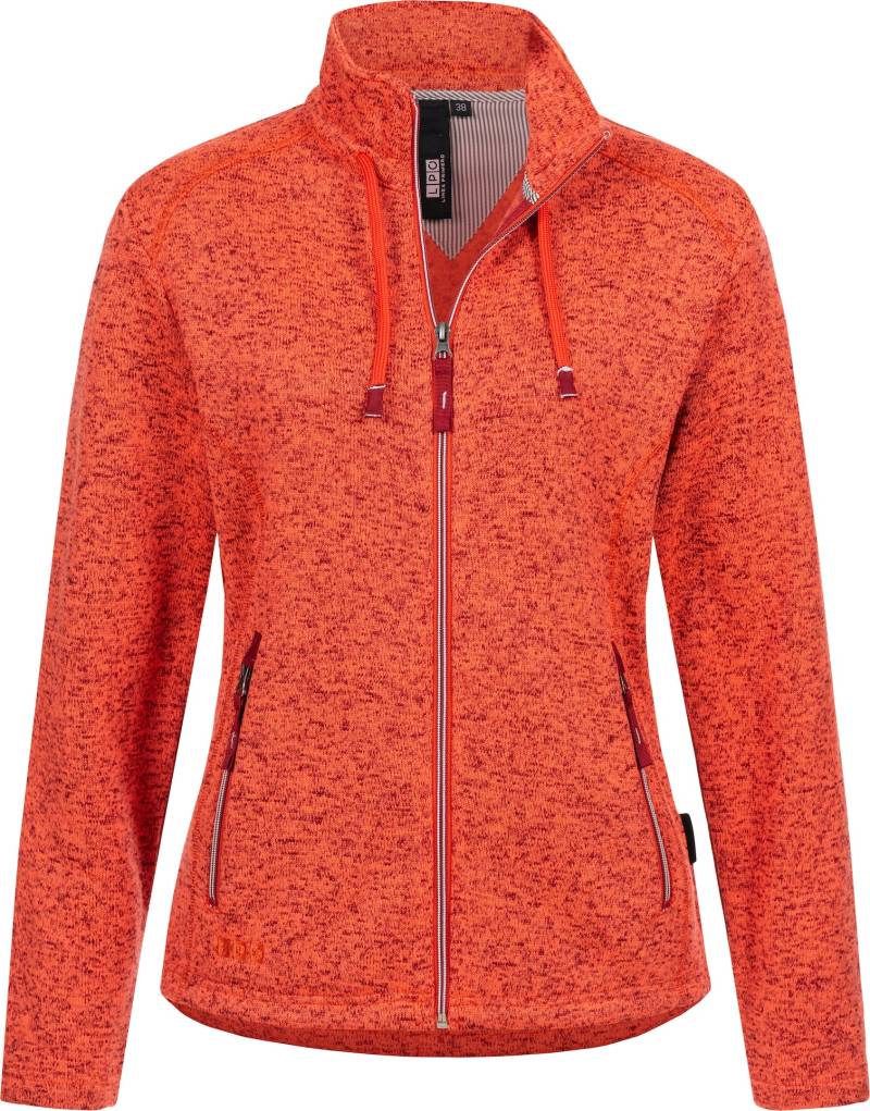 DEPROC Active Strickfleecejacke »LUVERNE WOMEN«, Kontrastreissverschluss von DEPROC Active