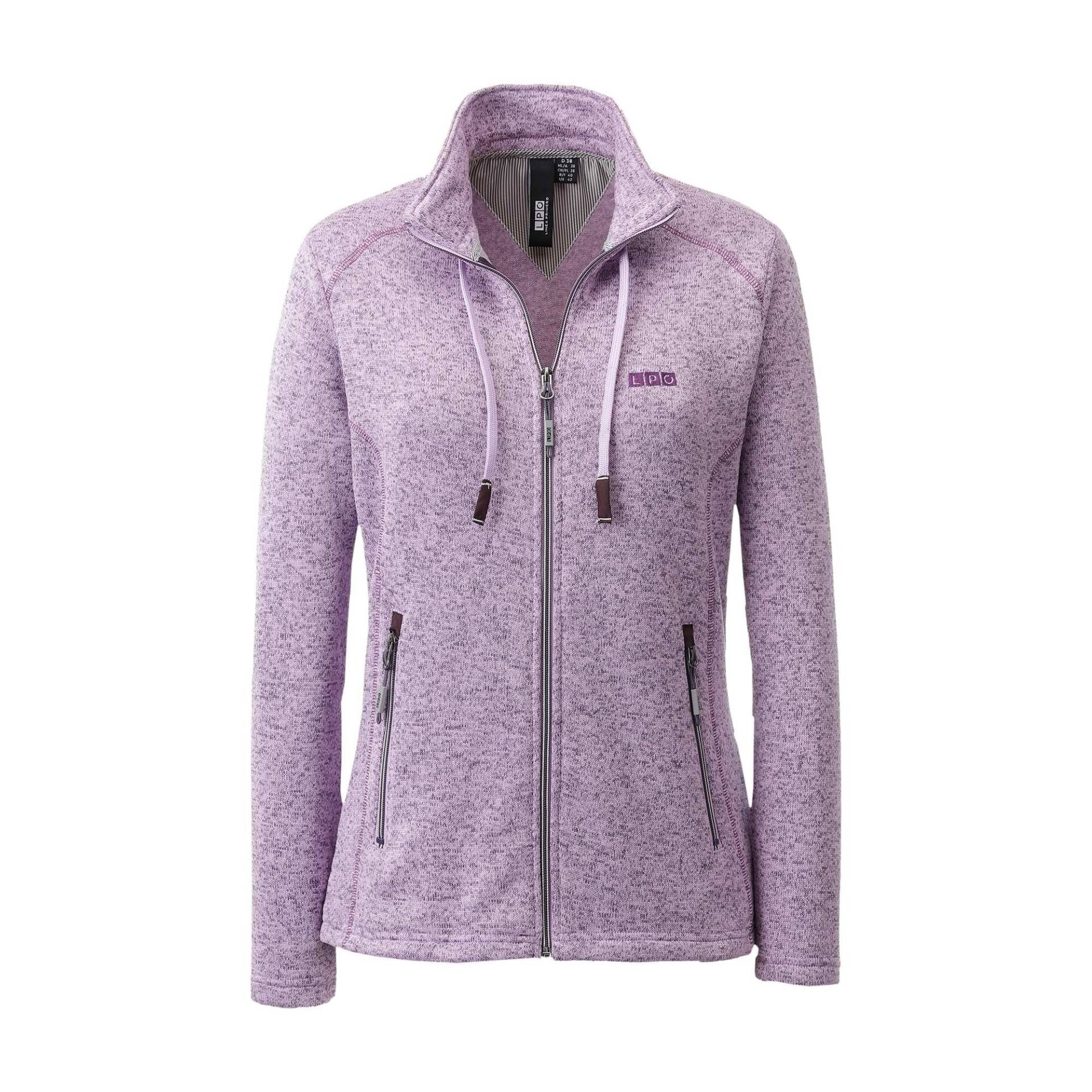 DEPROC Active Strickfleecejacke »LUVIENNE WOMEN«, Kontrastreissverschluss von DEPROC Active