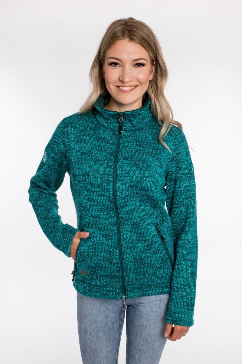 DEPROC Active Strickfleecejacke »WILLMORE MELANGE WOMEN«, in edler Optik von DEPROC Active