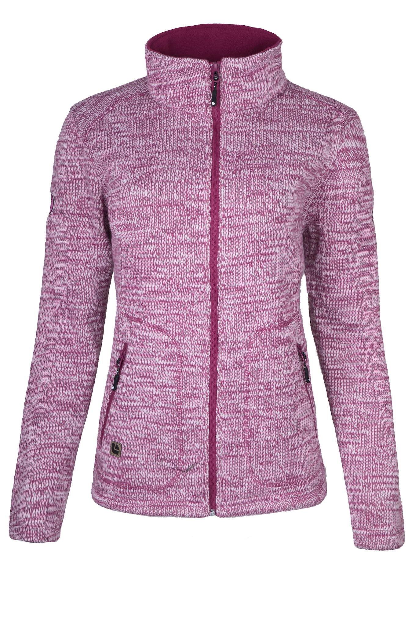 DEPROC Active Strickfleecejacke »WILLMORE MELANGE WOMEN«, in edler Optik von DEPROC Active