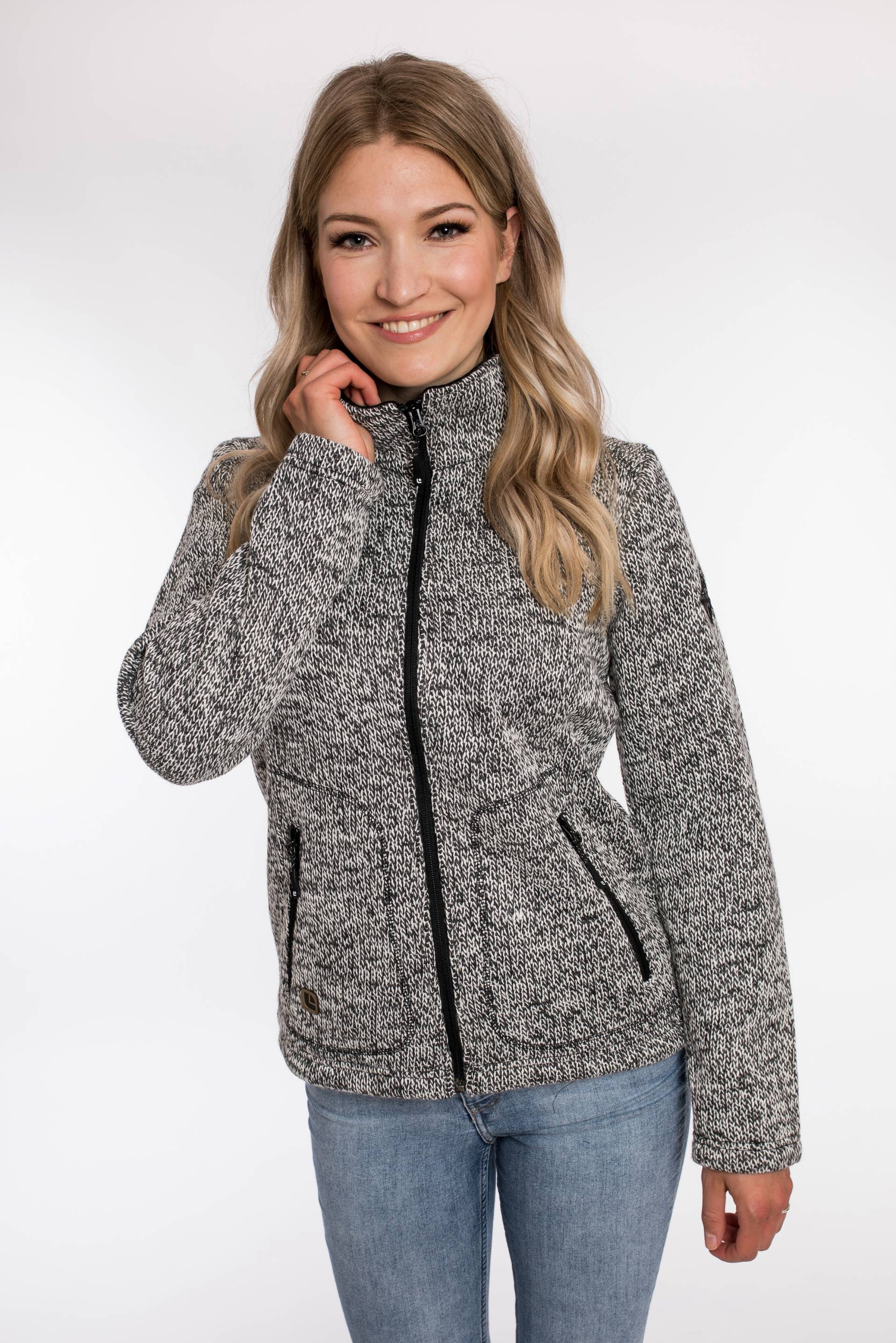 DEPROC Active Strickfleecejacke »WILLMORE III WOMEN«, in edler Optik von DEPROC Active