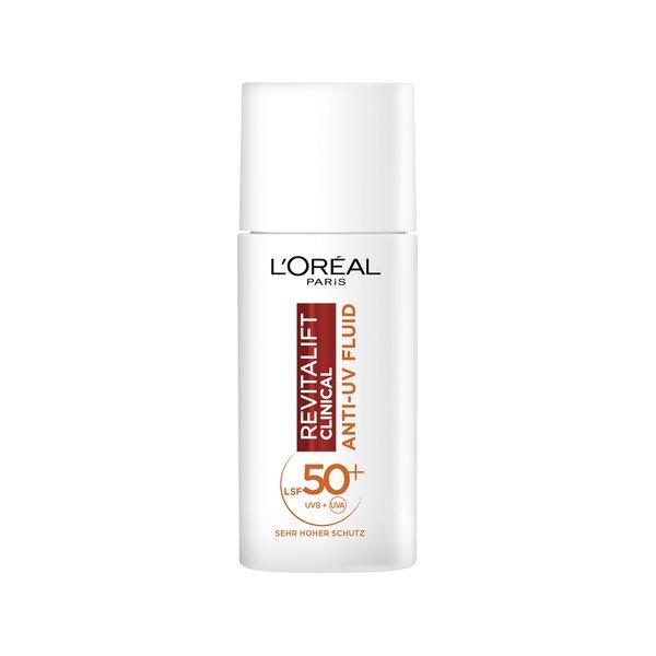 Revitalift Clinical Tägliches Anti-uv Fluid Spf 50+ Mit Antioxidativem Vitamin C Damen  50ml von DERMO EXPERTISE - L'OREAL