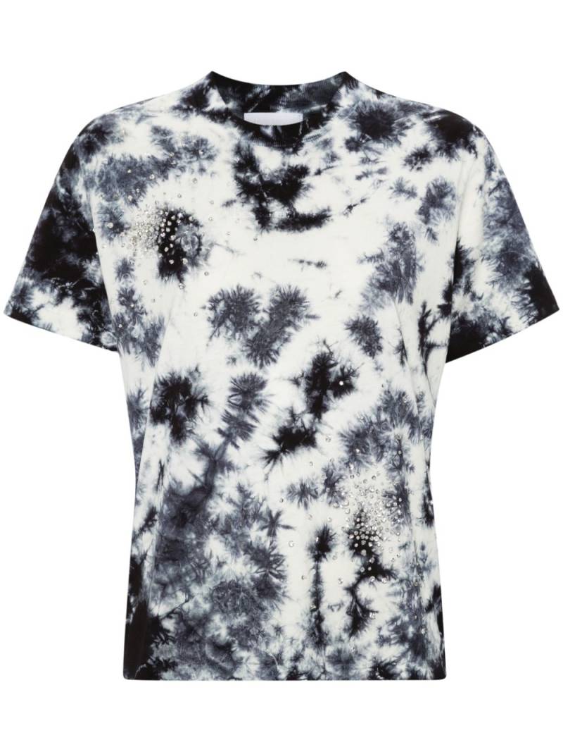 DES PHEMMES tie-dye T-shirt - White von DES PHEMMES