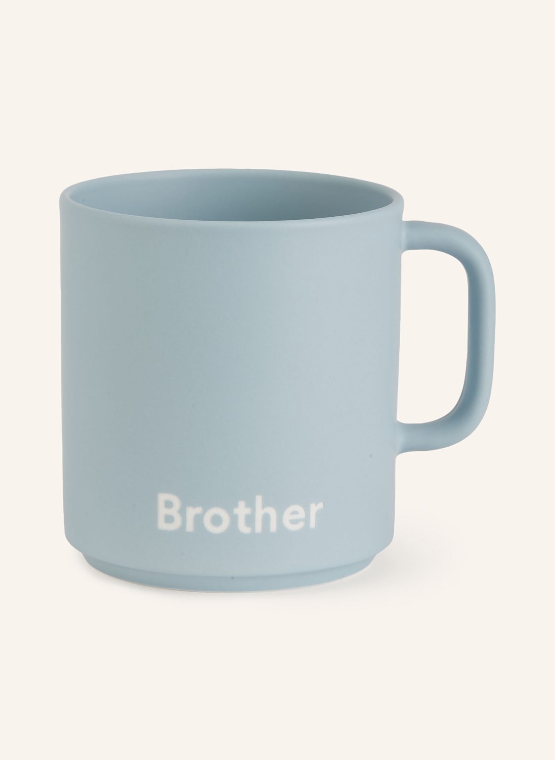 Design Letters Becher Brother blau von DESIGN LETTERS