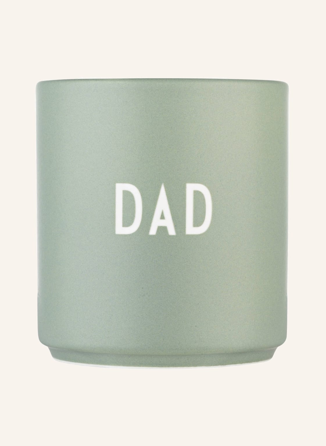 Design Letters Becher Dad gruen von DESIGN LETTERS