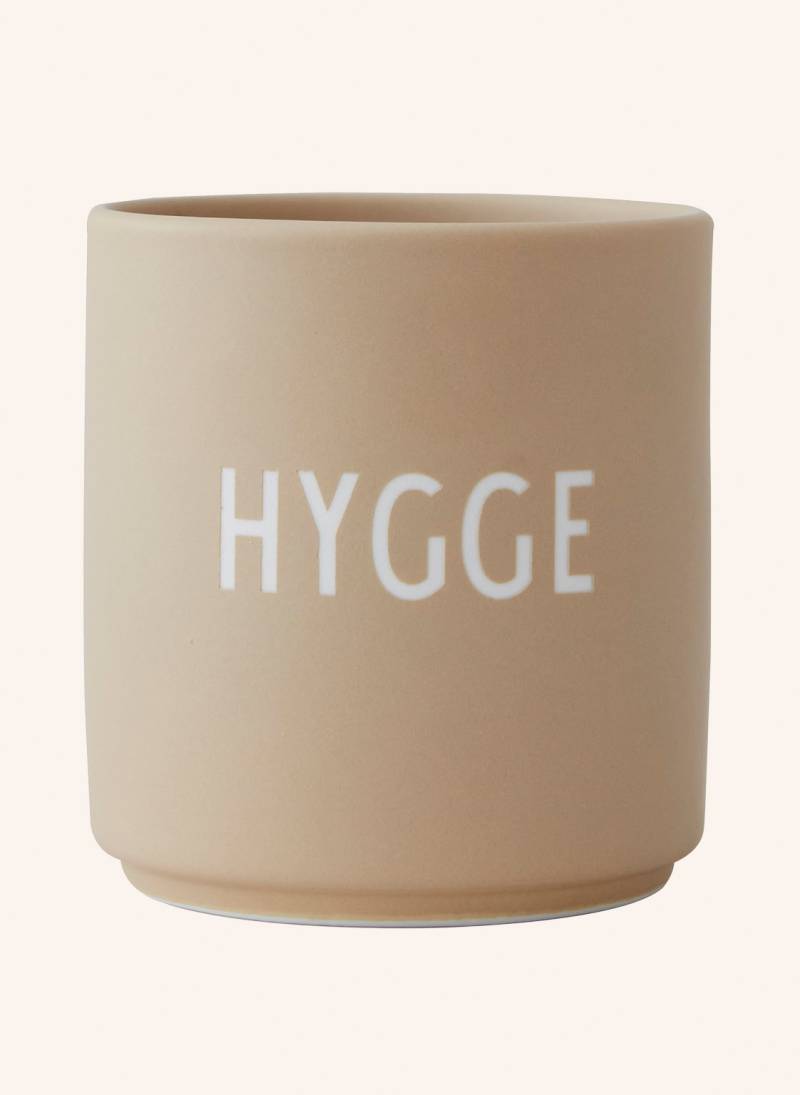 Design Letters Becher Hygge beige von DESIGN LETTERS