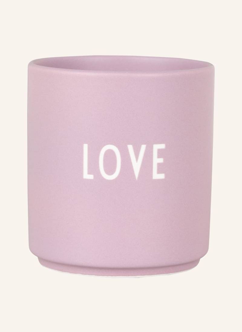 Design Letters Becher Love lila von DESIGN LETTERS