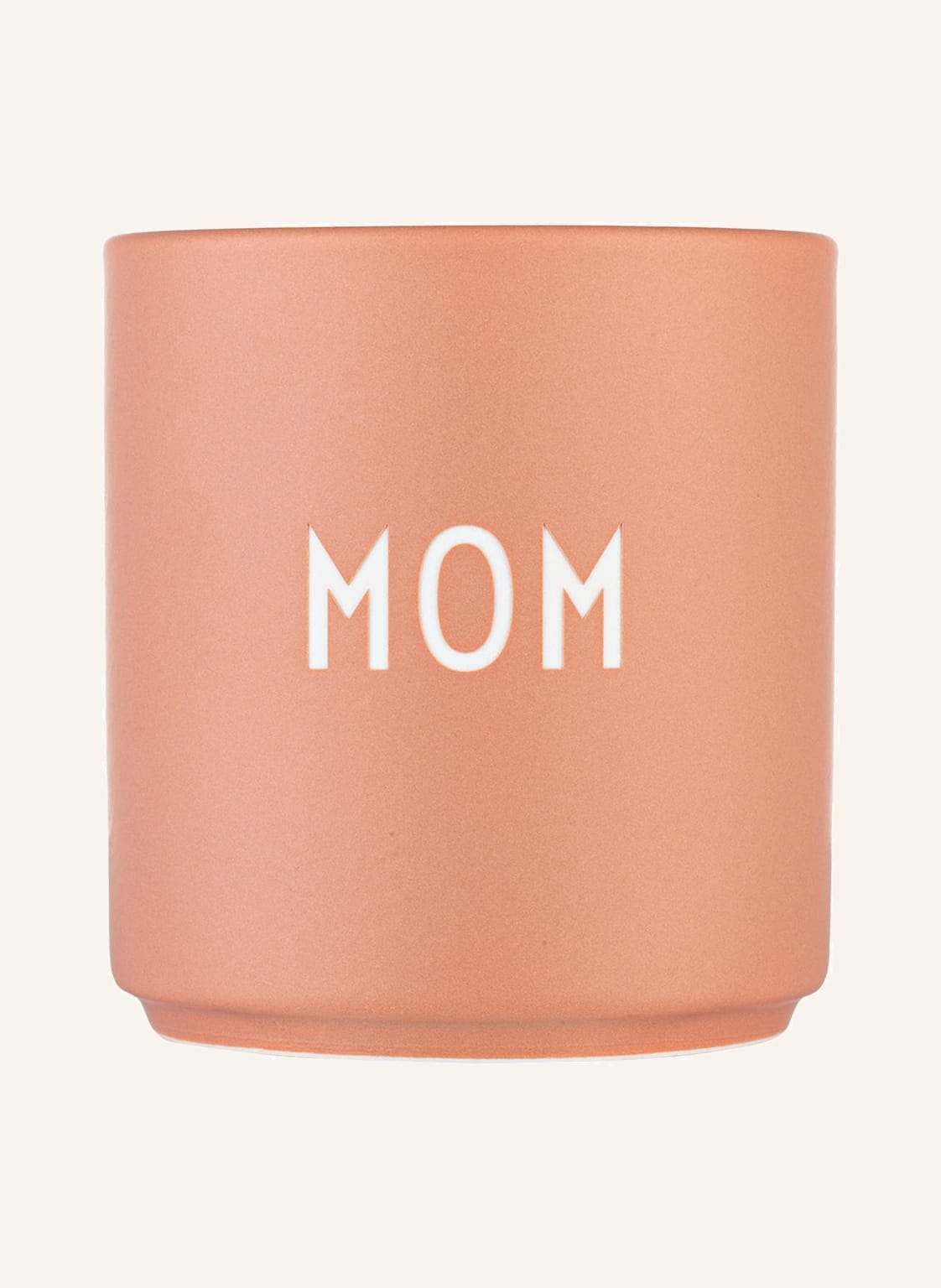 Design Letters Becher Mom beige von DESIGN LETTERS