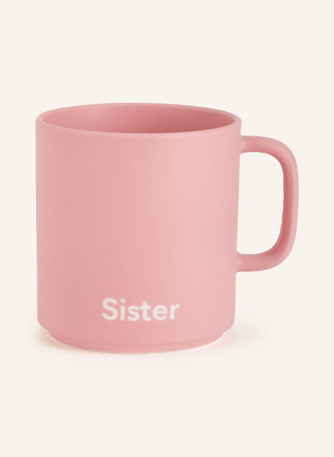 Design Letters Becher Sister pink von DESIGN LETTERS