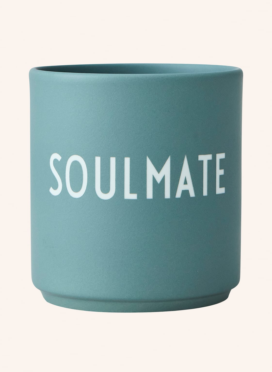 Design Letters Becher Soulmate blau von DESIGN LETTERS