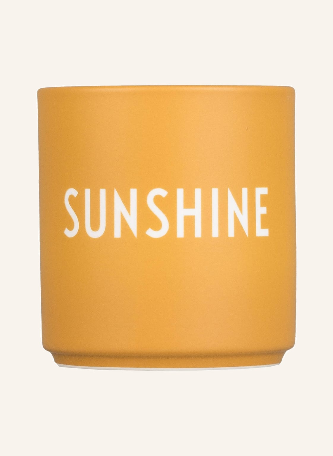 Design Letters Becher Sunshine gelb Design Letters Becher Sunshine gelb von DESIGN LETTERS