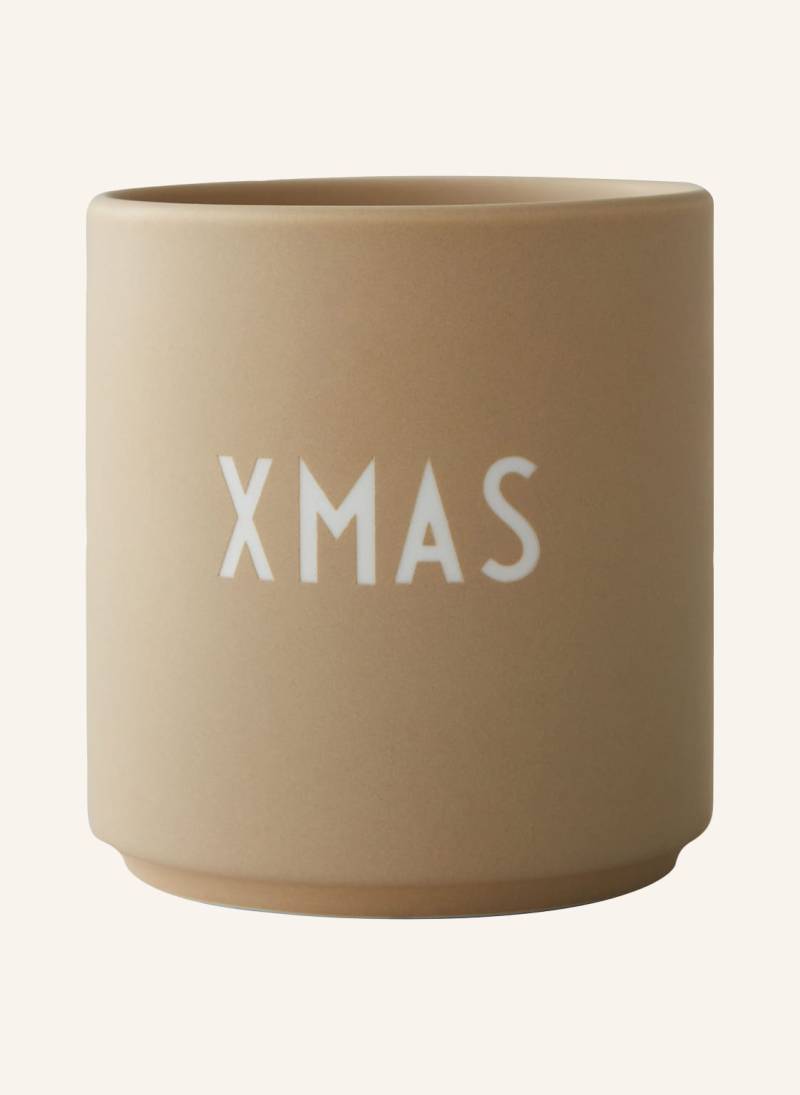 Design Letters Becher X-Mas beige von DESIGN LETTERS