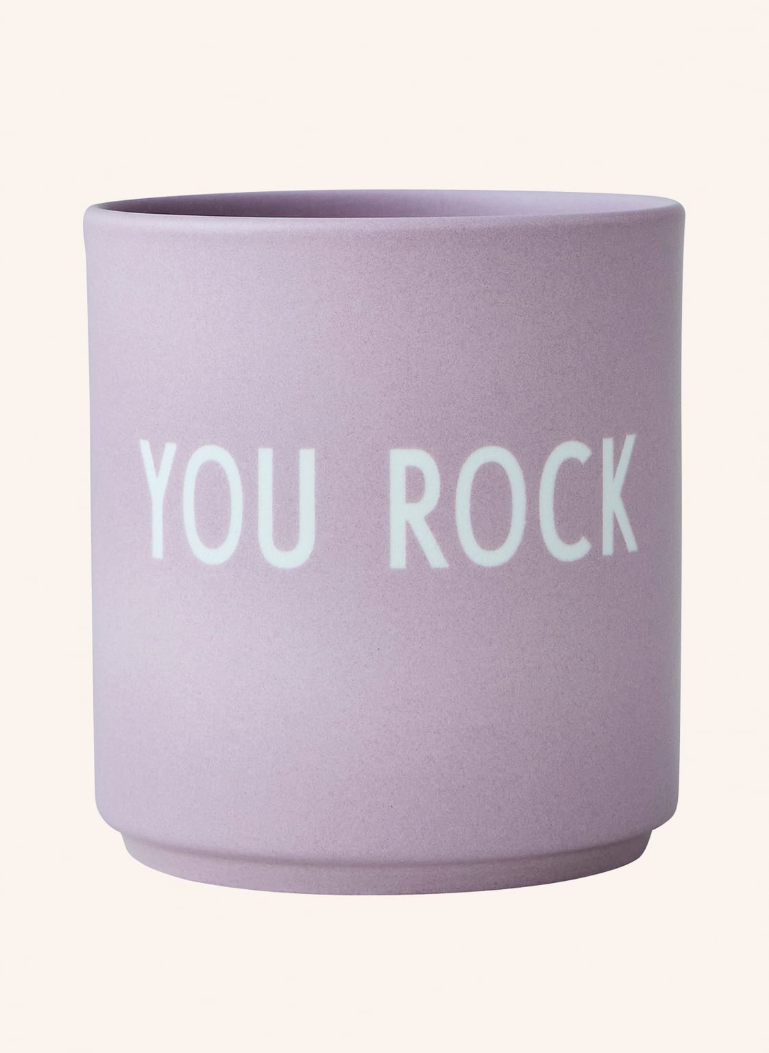 Design Letters Becher You Rock lila von DESIGN LETTERS