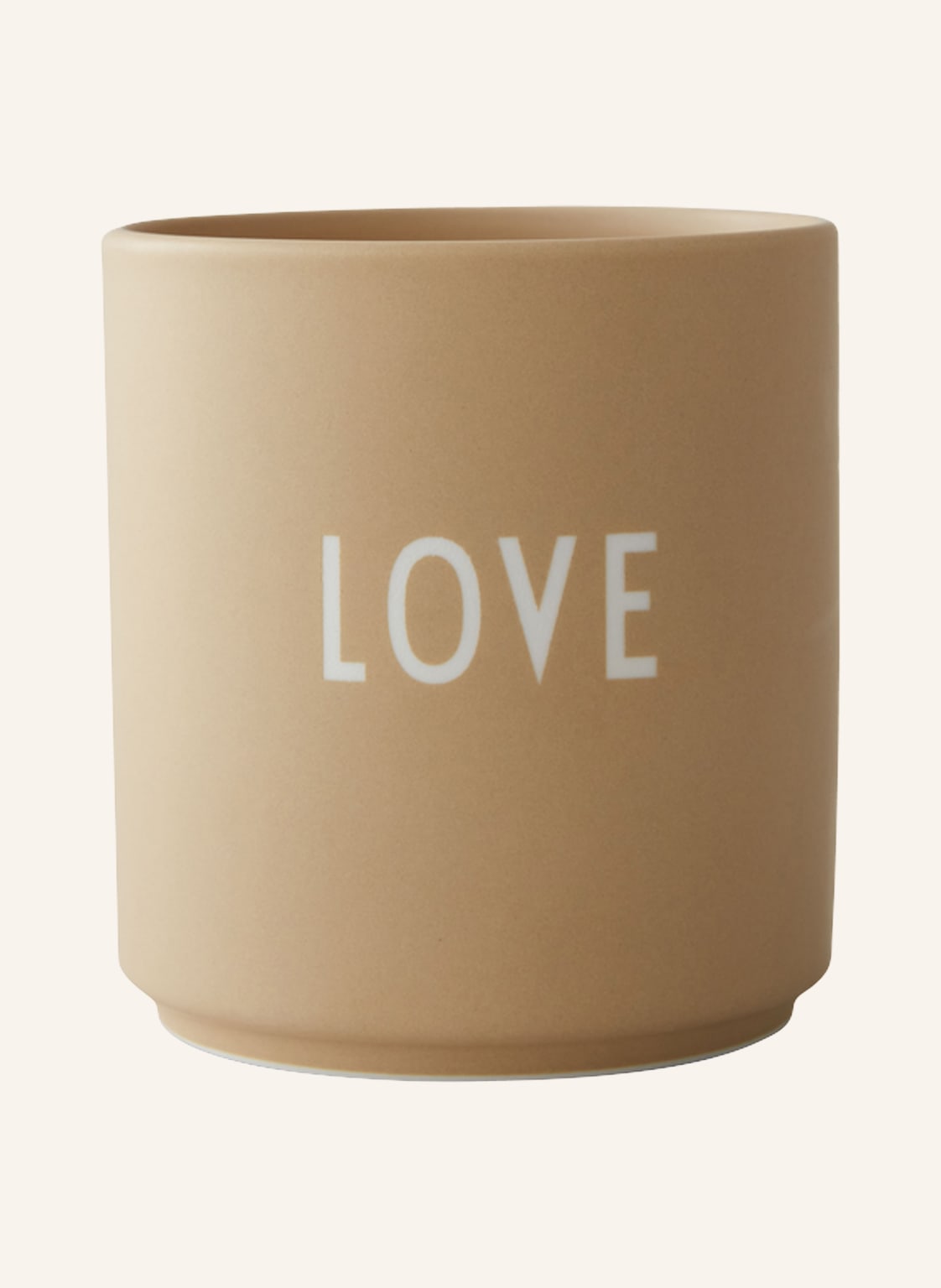 Design Letters Becher beige Design Letters Becher beige von DESIGN LETTERS