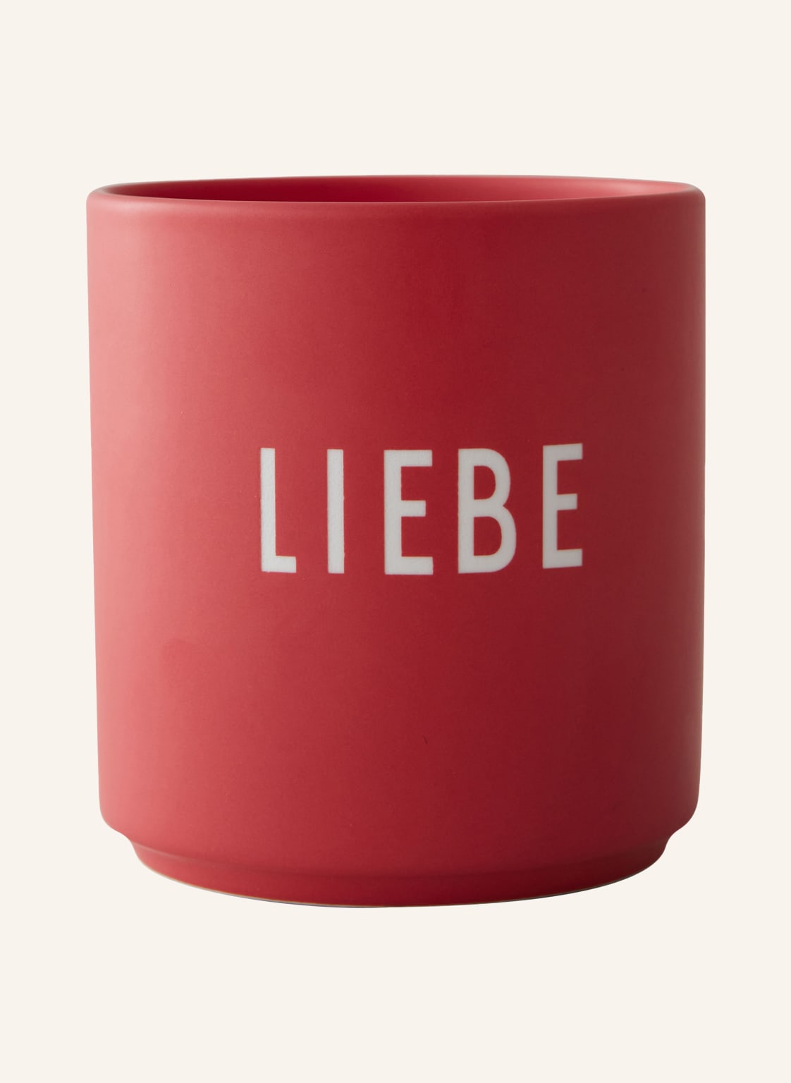 Design Letters Becher rosa von DESIGN LETTERS