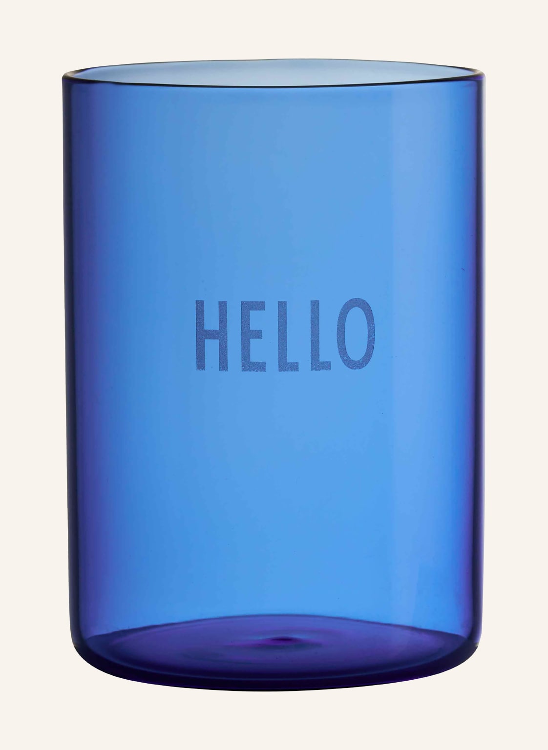 Design Letters Trinkglas Favourite blau Design Letters Trinkglas Favourite blau von DESIGN LETTERS