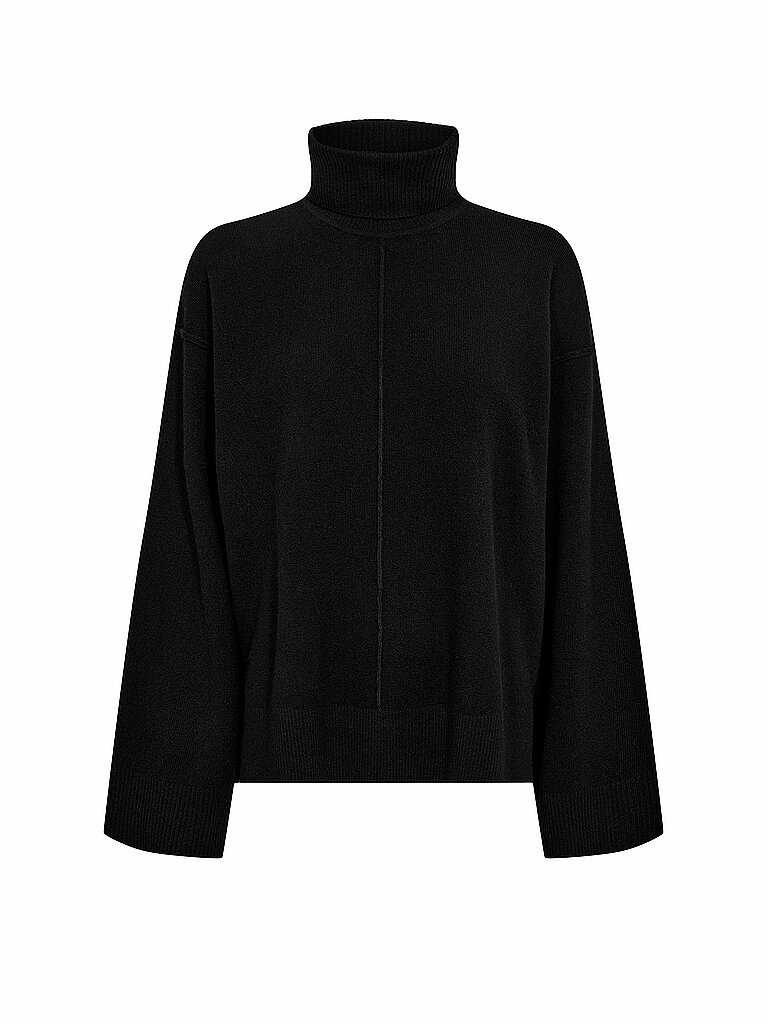 DESIGNERS REMIX Rollkragenpullover CSMO schwarz | L von DESIGNERS REMIX