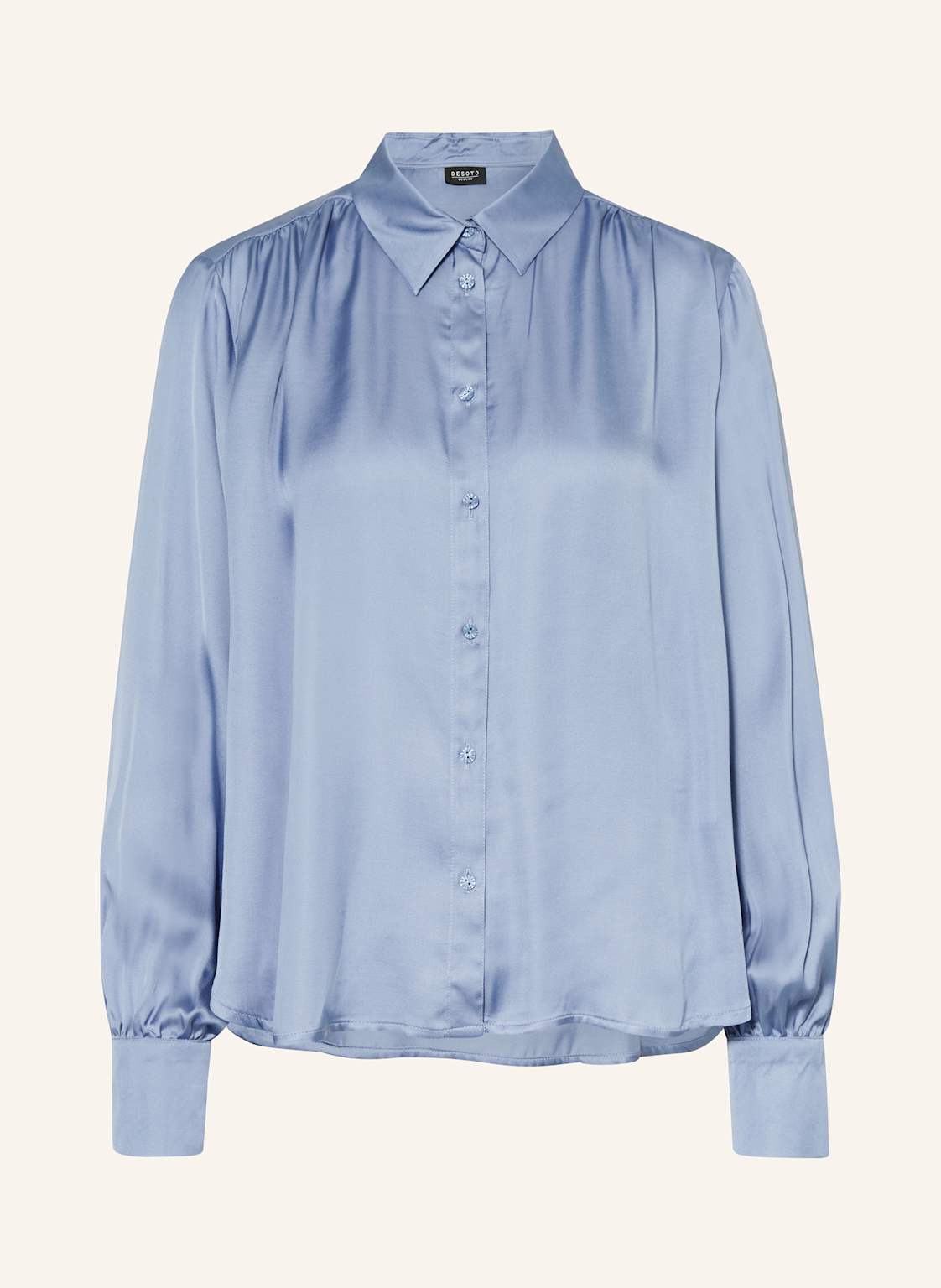 Desoto Hemdbluse Luxury Lena blau Desoto Hemdbluse Luxury Lena blau von DESOTO