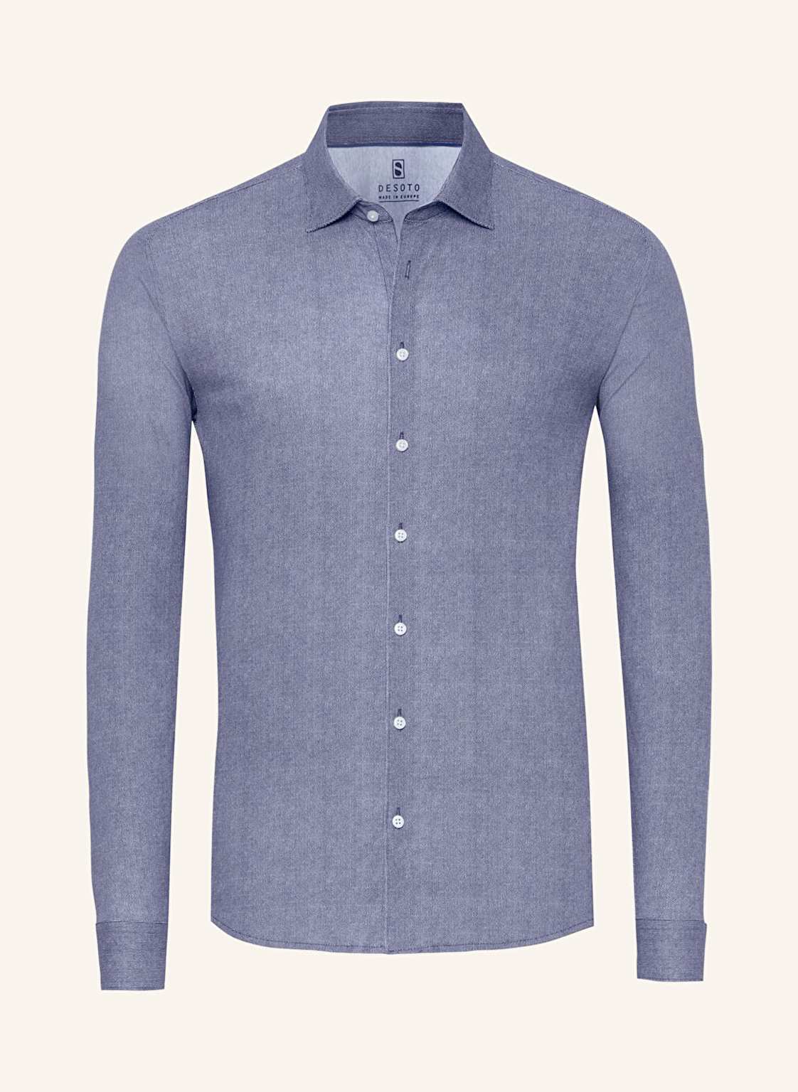 Desoto Jerseyhemd Slim Fit blau Desoto Jerseyhemd Slim Fit blau von DESOTO