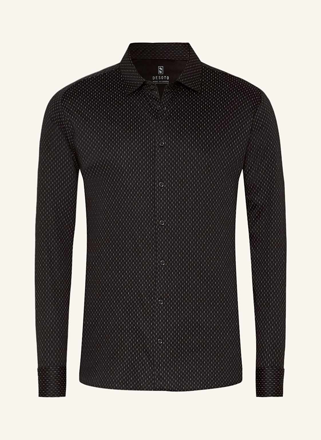 Desoto Jerseyhemd Slim Fit schwarz Desoto Jerseyhemd Slim Fit schwarz von DESOTO