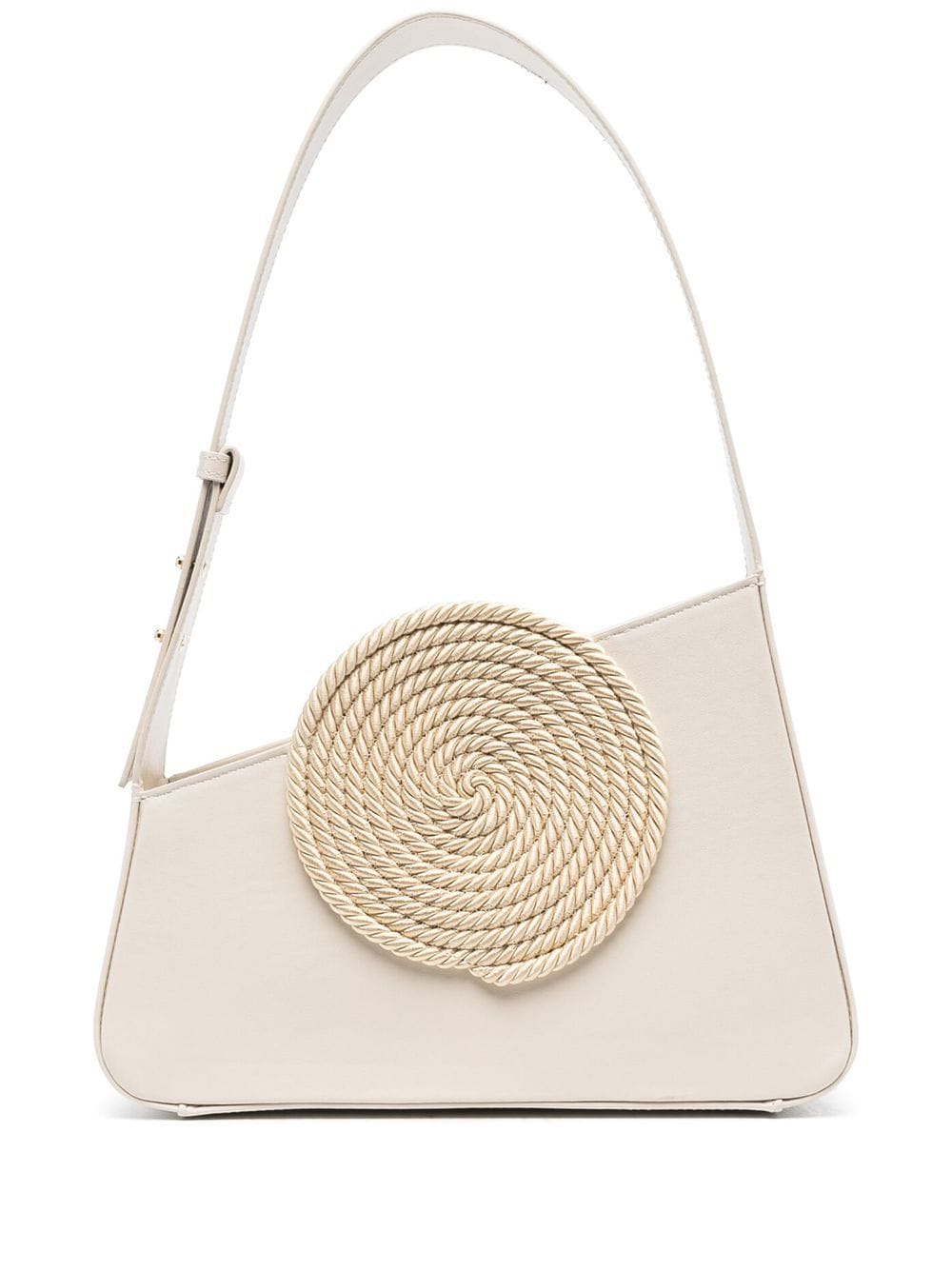 DESTREE Albert medium leather shoulder bag - Neutrals von DESTREE