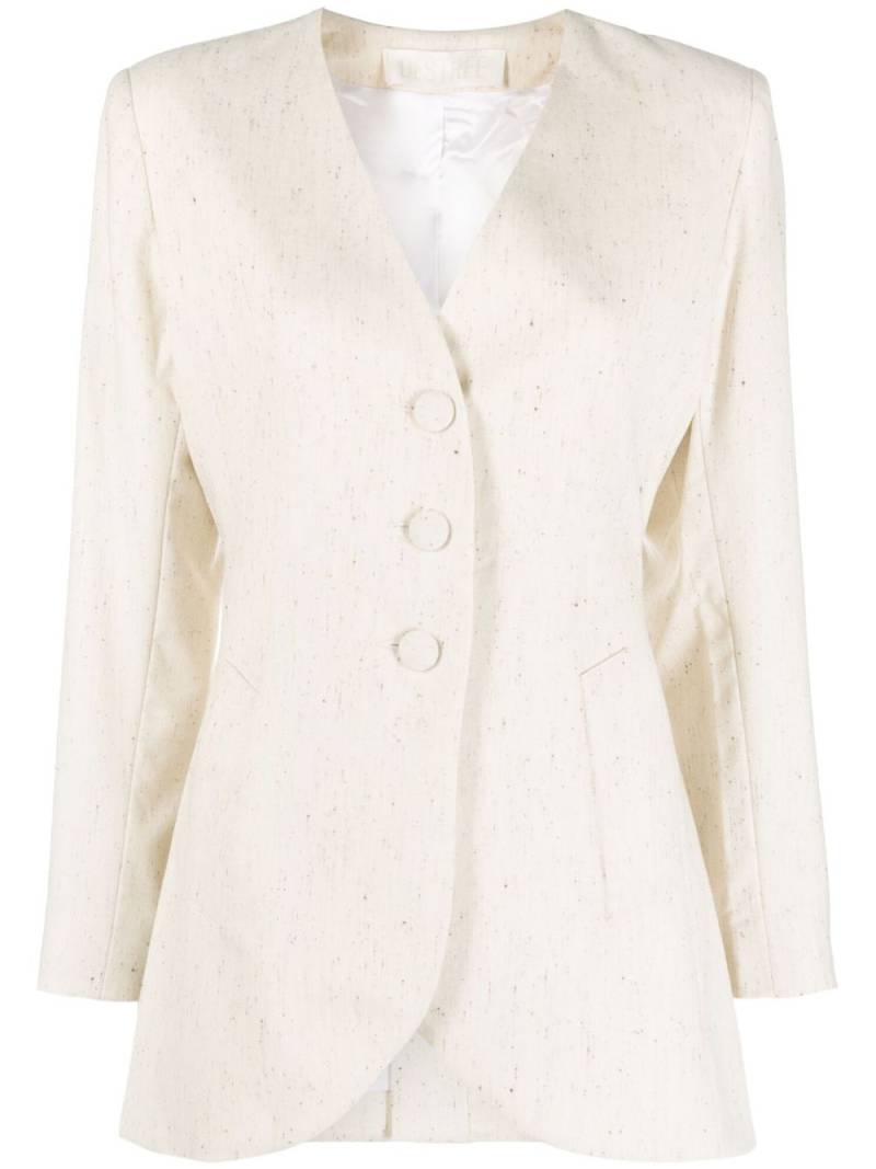 DESTREE Bridget single-breasted jacket - Neutrals von DESTREE