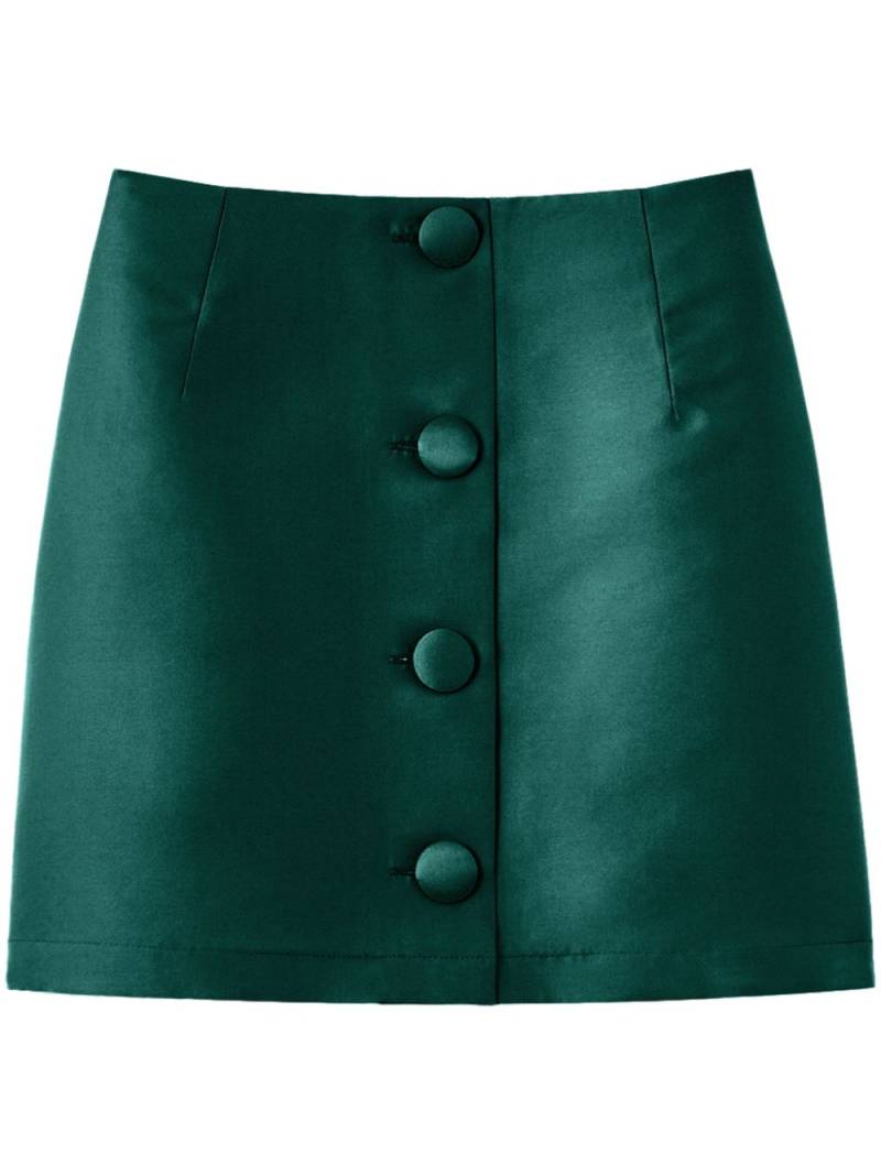 DESTREE Lucio button-up skirt - Green von DESTREE